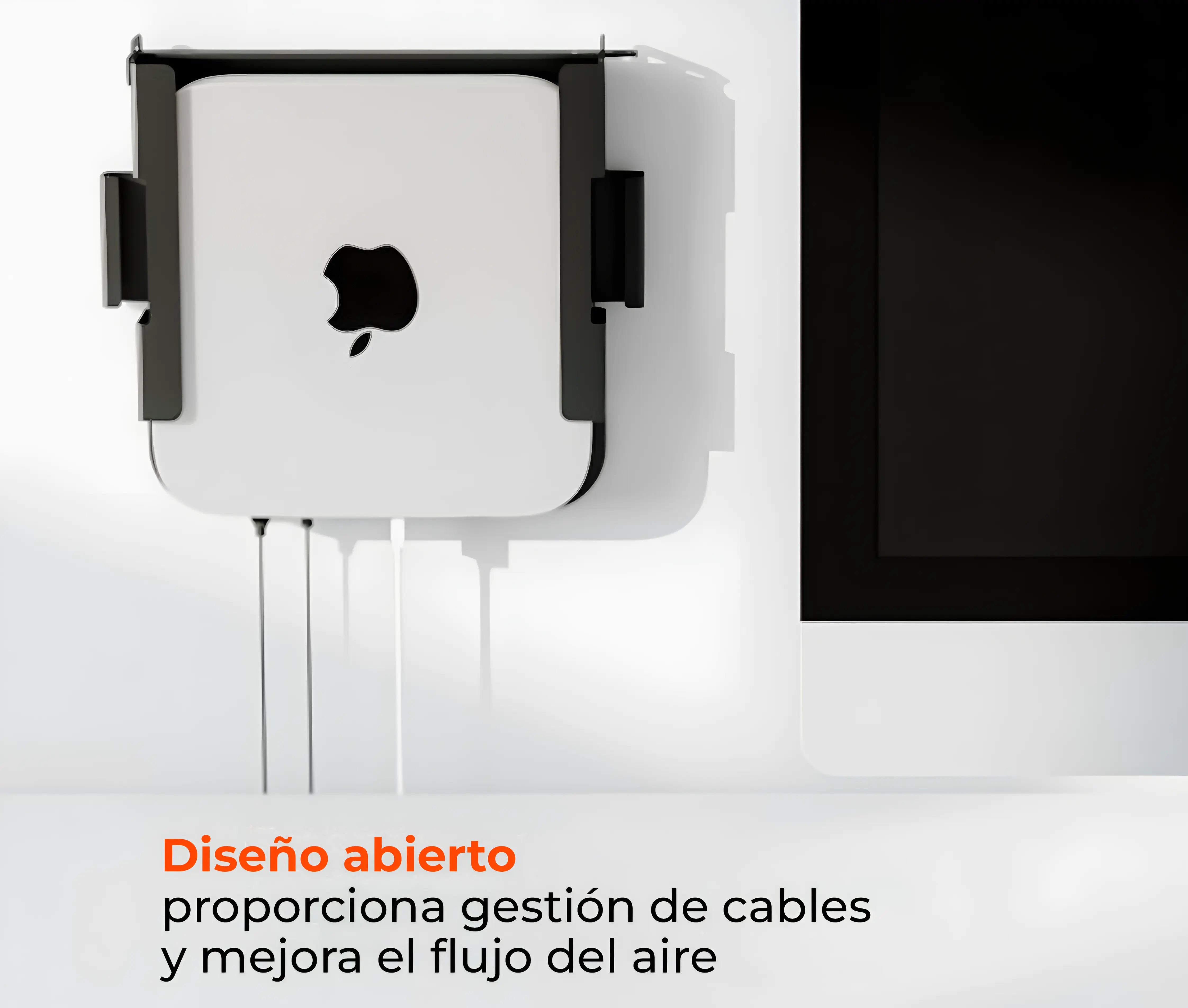 Soporte para Mac Mini / Montaje en Pared, Detrás del Monitor, Debajo del Escritorio