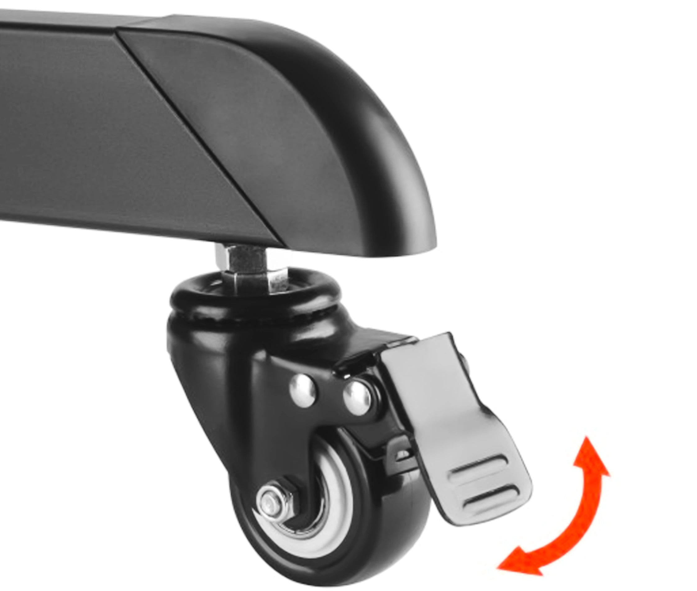 Pedestal con Ruedas y Rack para TV 32 a 55 Pulg / VESA Max 400x400mm / Carga 35 kg