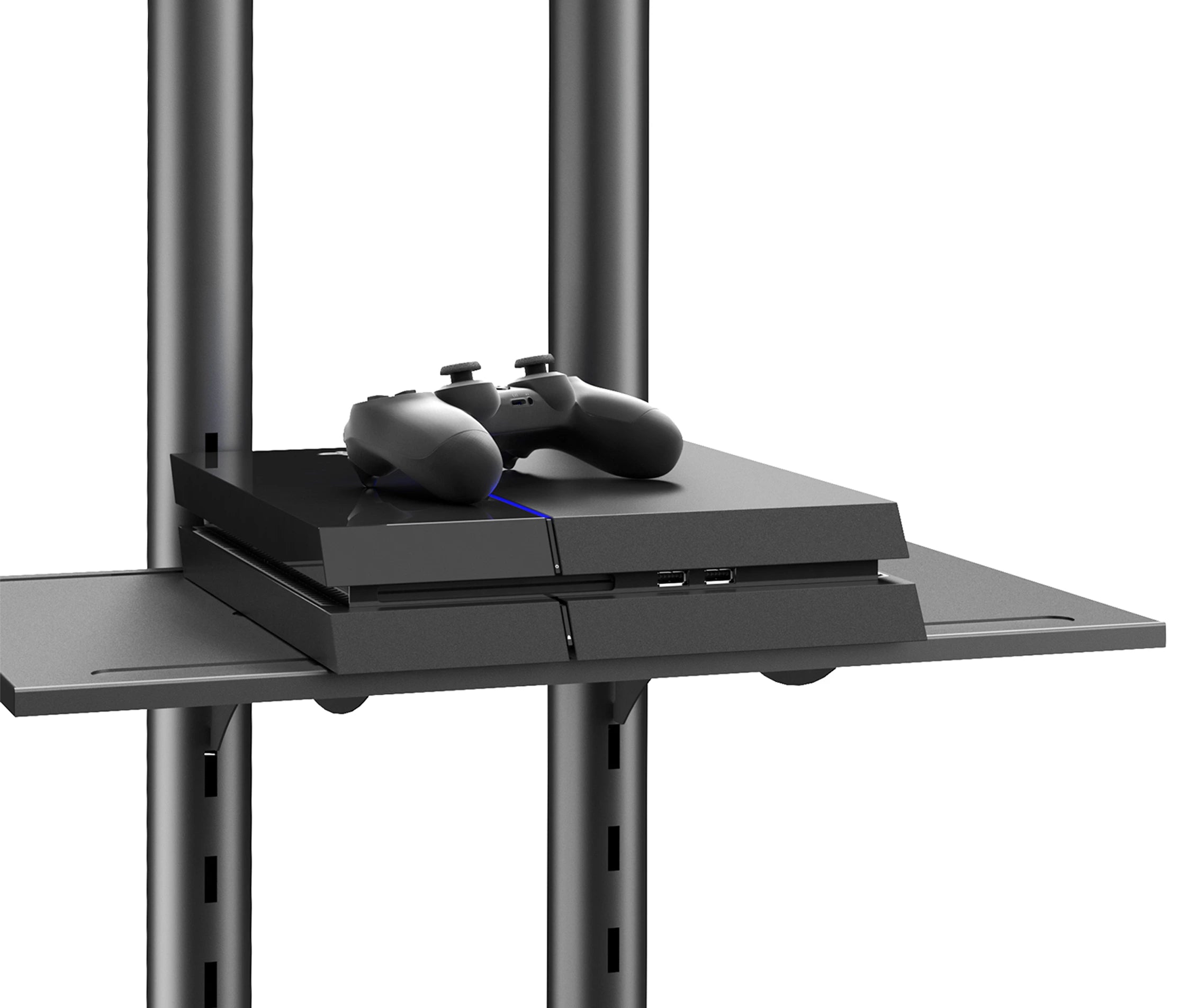 Pedestal con Ruedas para TV 37 a 70 Pulg / VESA Max 600x400mm / Carga 40 kg