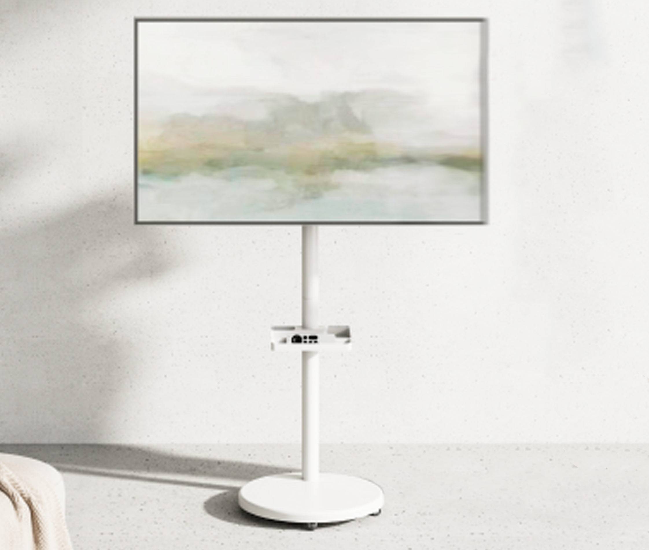 Soporte Pedestal con Base para TV 17 a 43 Pulg / VESA Max 200x200mm