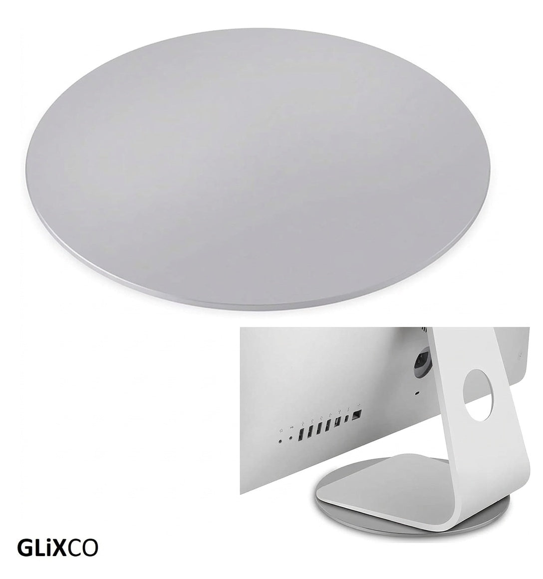 Base giratoria 360° para iMAC Monitor, Tablet / Aleación de Aluminio