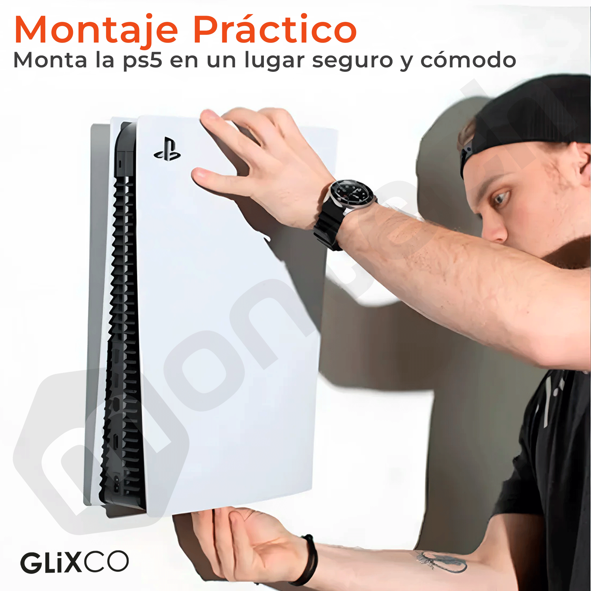 Rack Soporte de Pared para Play Station 5 / PS5 estándar