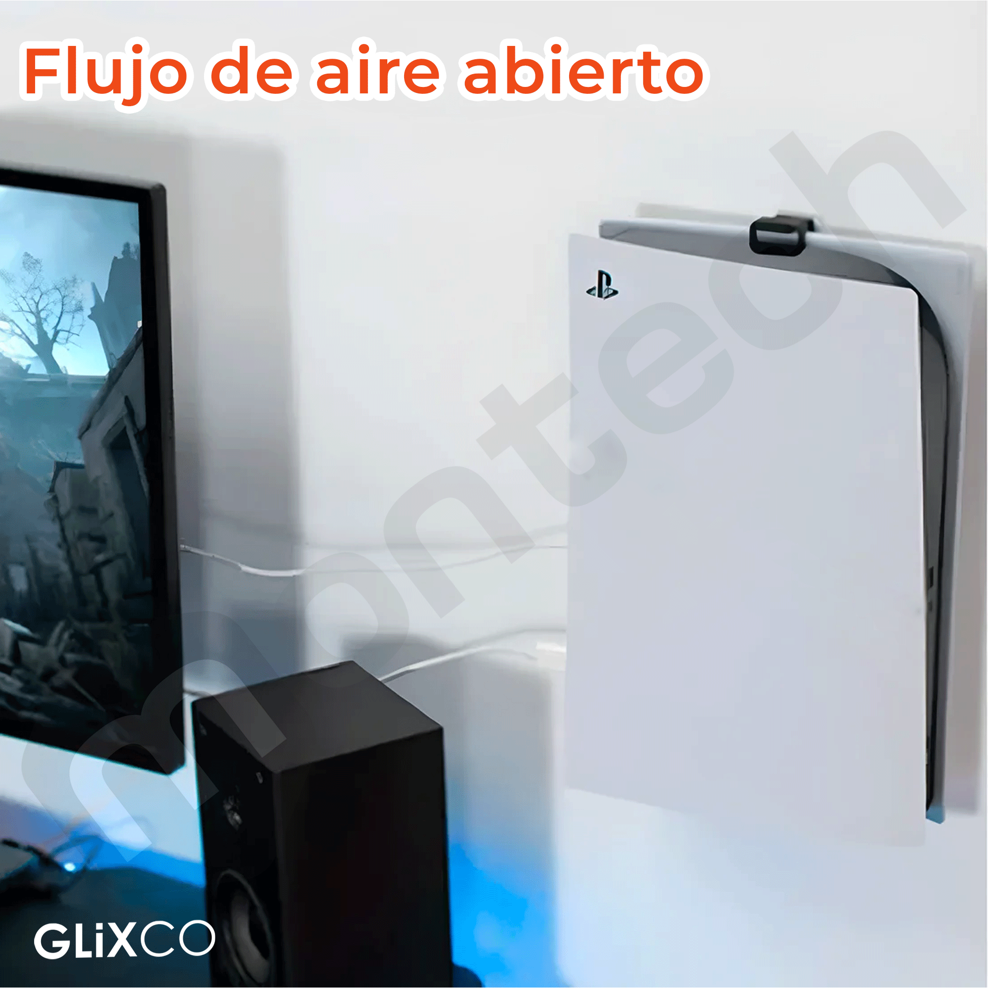 Rack Soporte de Pared para Play Station 5 / PS5 estándar