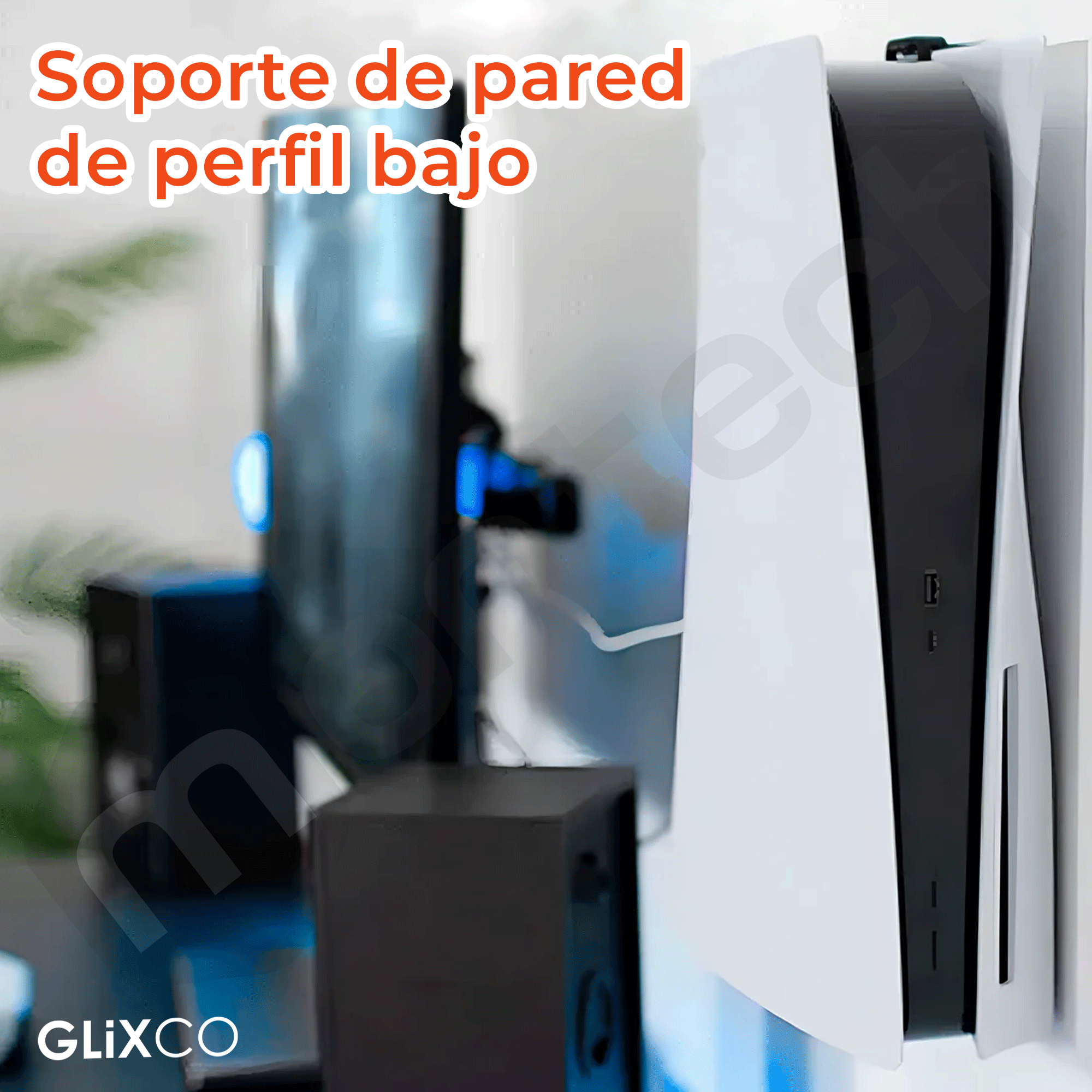 Rack Soporte de Pared para Play Station 5 / PS5 estándar