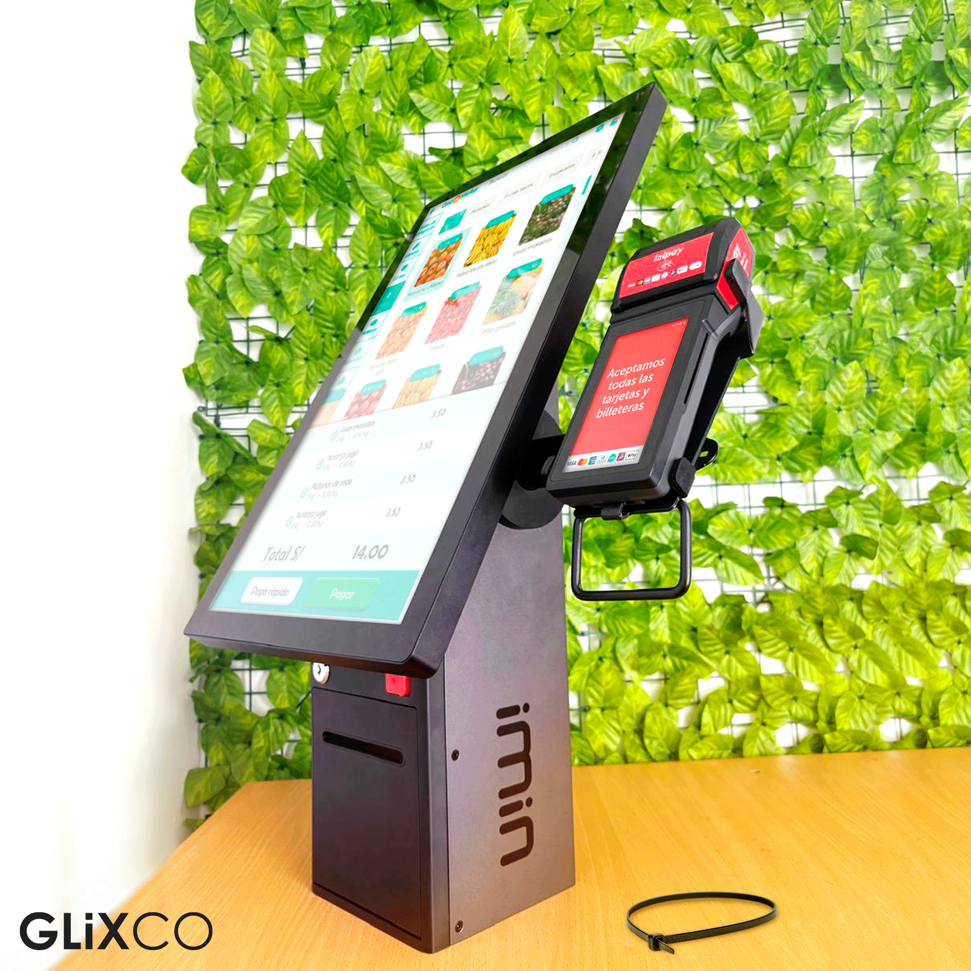 Soporte para POS Izipay T6820 /Monitor Imin Crane1 21.5’’