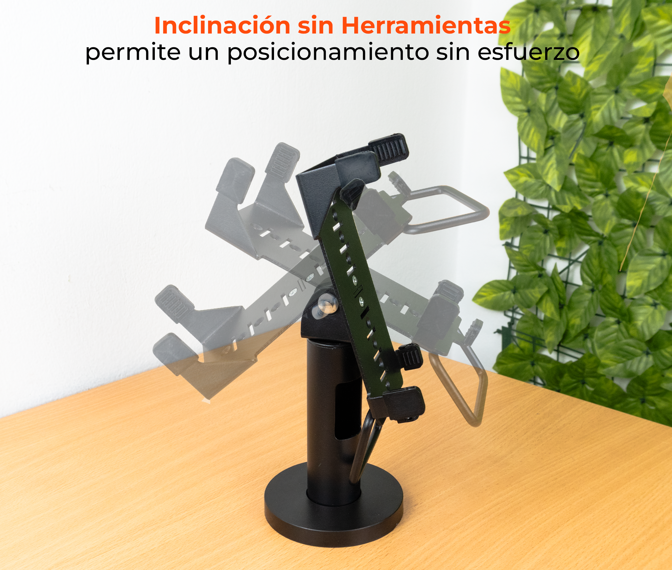 Soporte de Escritorio para POS VERIFONE® VX 520 / Openpay UROVO I9100 / Culqi P3