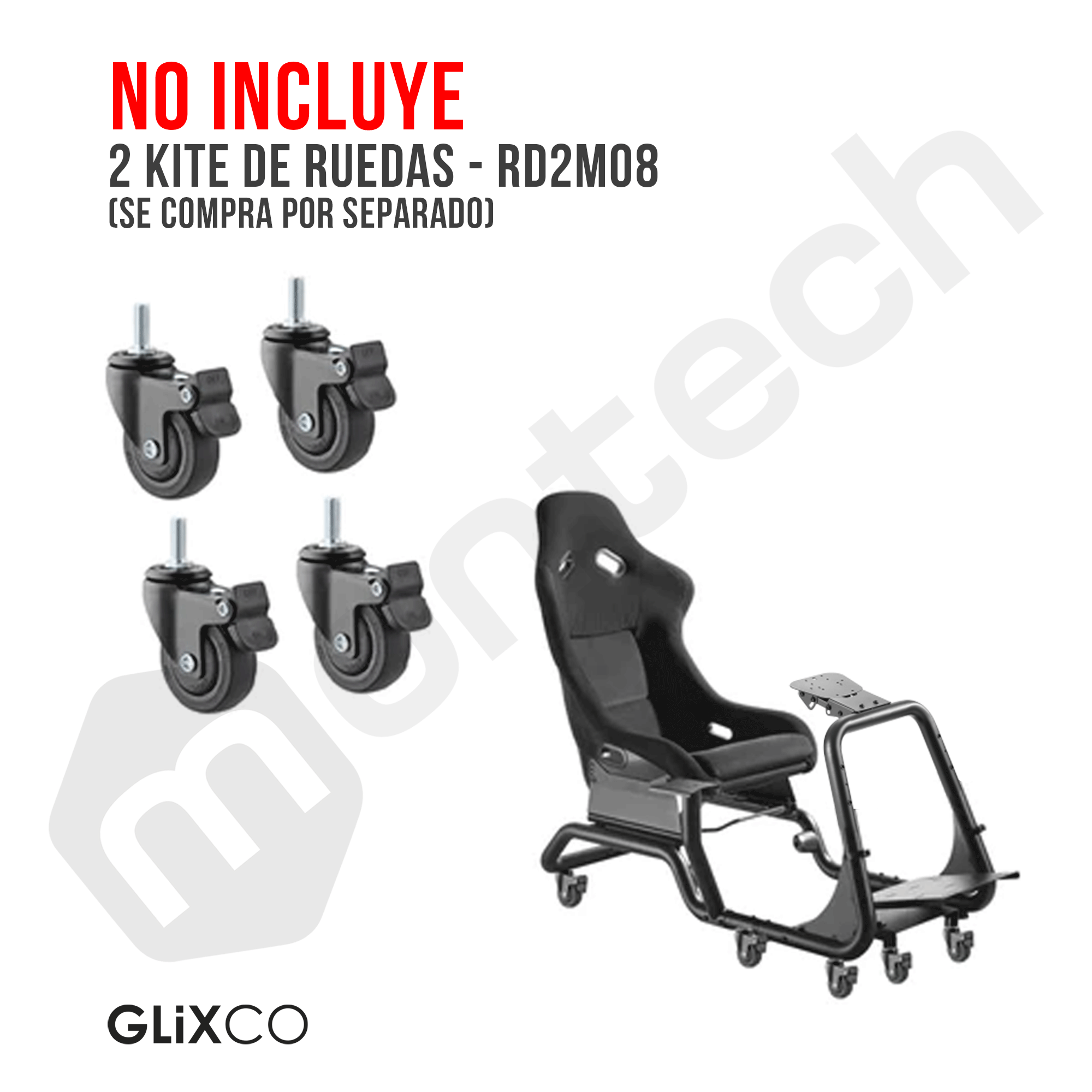 Butaca Simulador PLAYSEAT Cabina para vídeo juegos de carreras