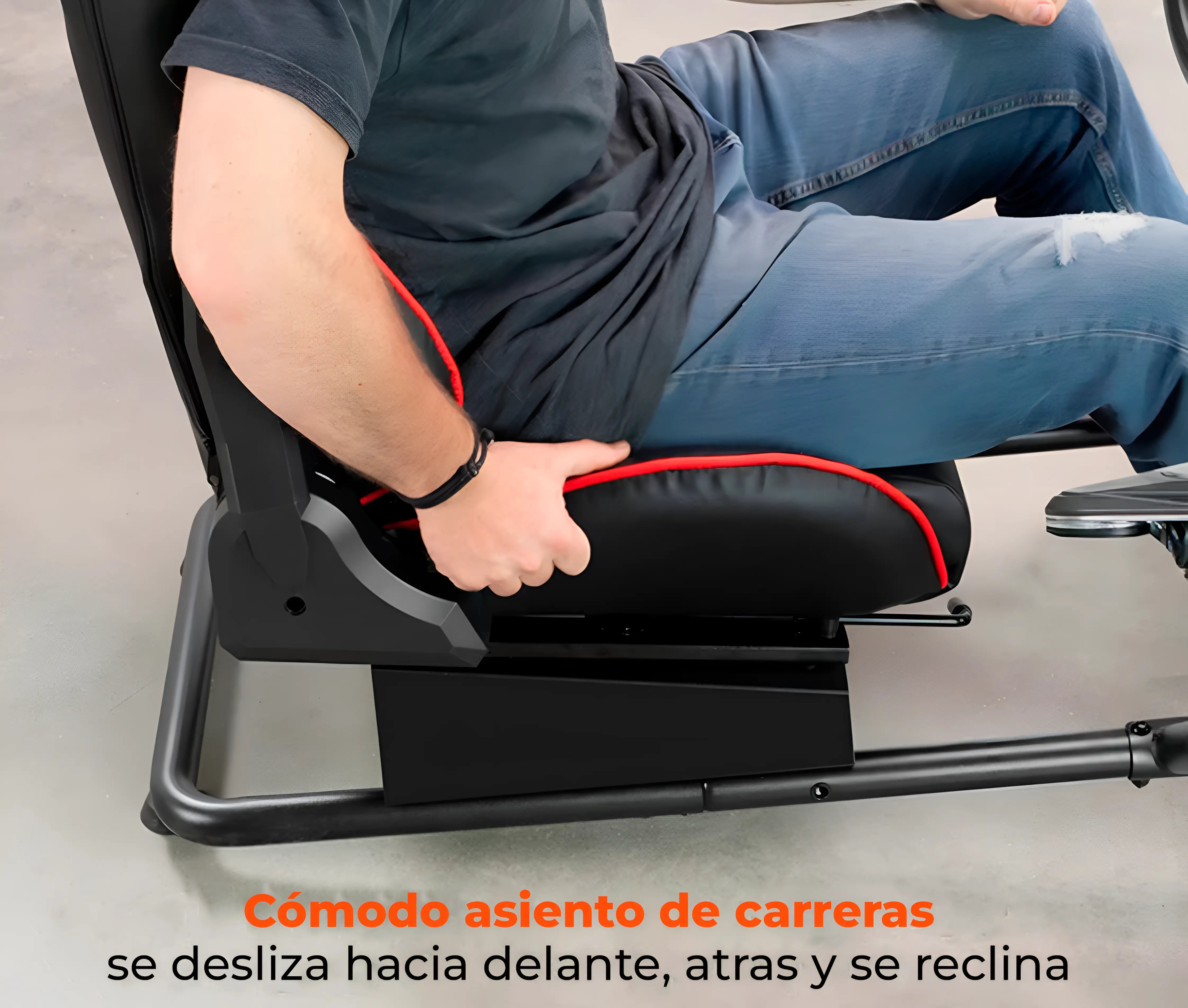 Butaca simulador PLAYSEAT para vídeo juegos de carreras para pantalla 32 a 50 Pulg