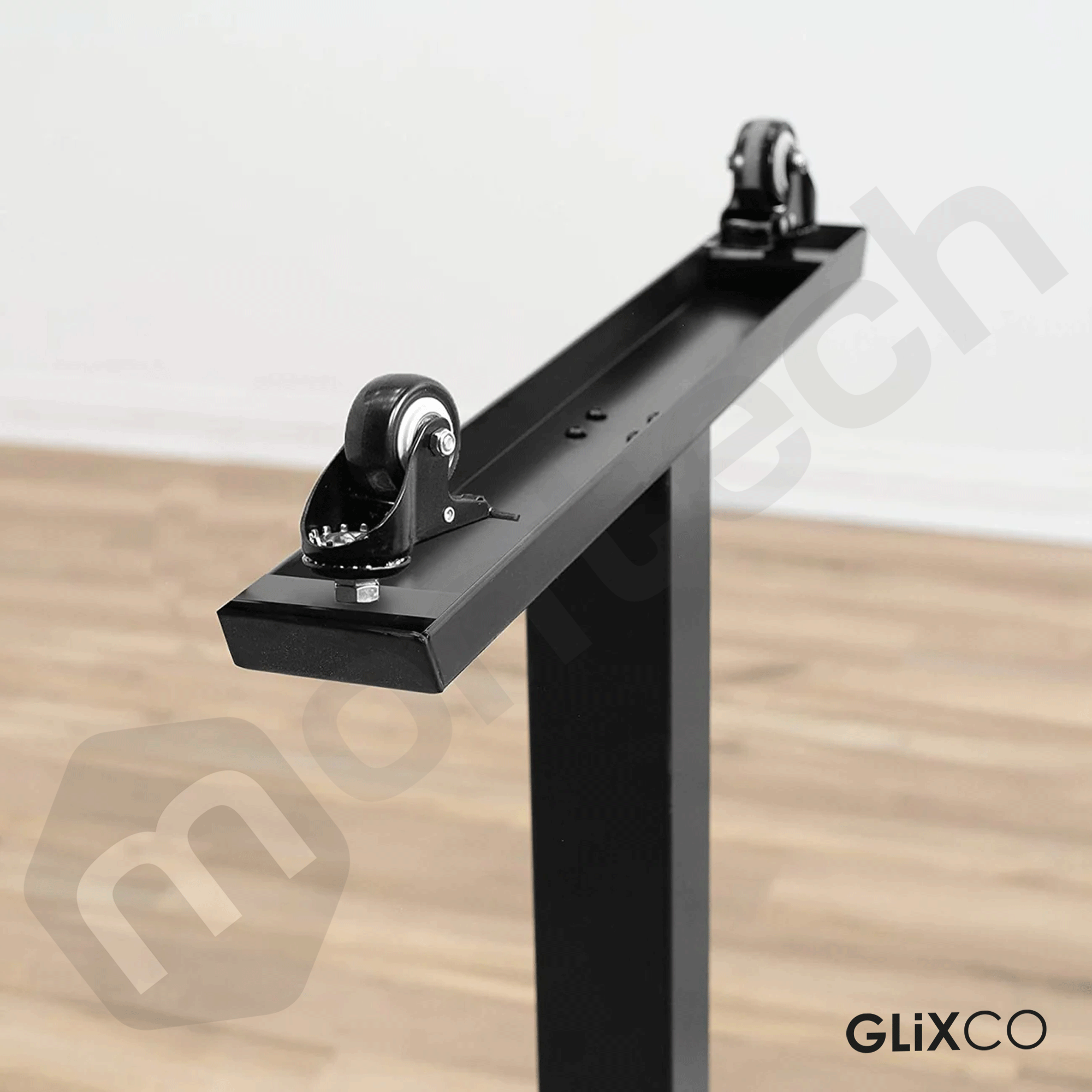 Rueda Garrucha 2" Pulg (50mm) con perno M8 y freno / (x4)