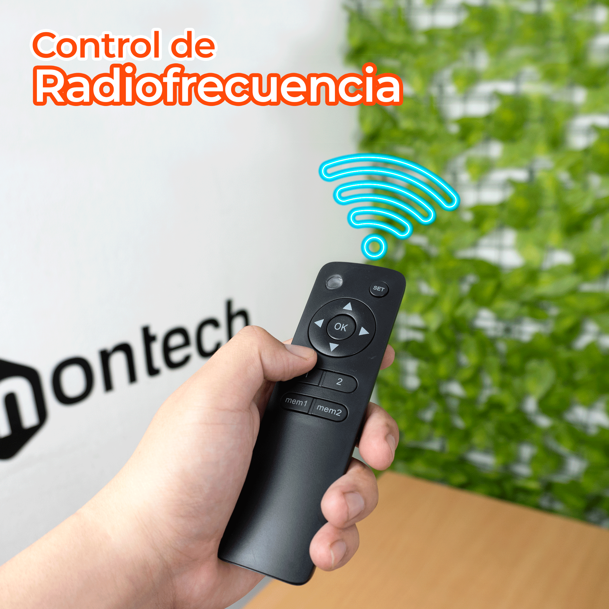 Control Remoto RF para Rack Motorizado GliXCO