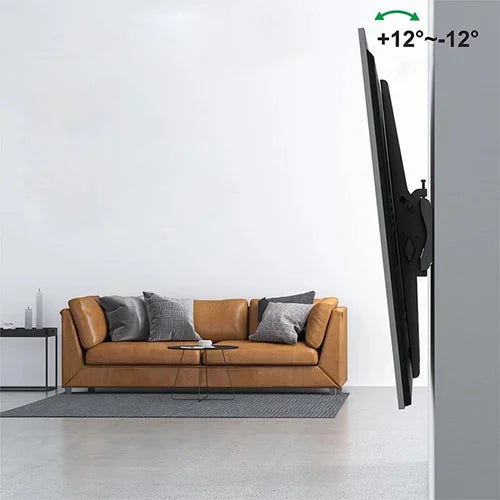 Rack Fijo con inclinación TV 32 a 55 Pulg / VESA Max 400x400mm / Carga 40 kg