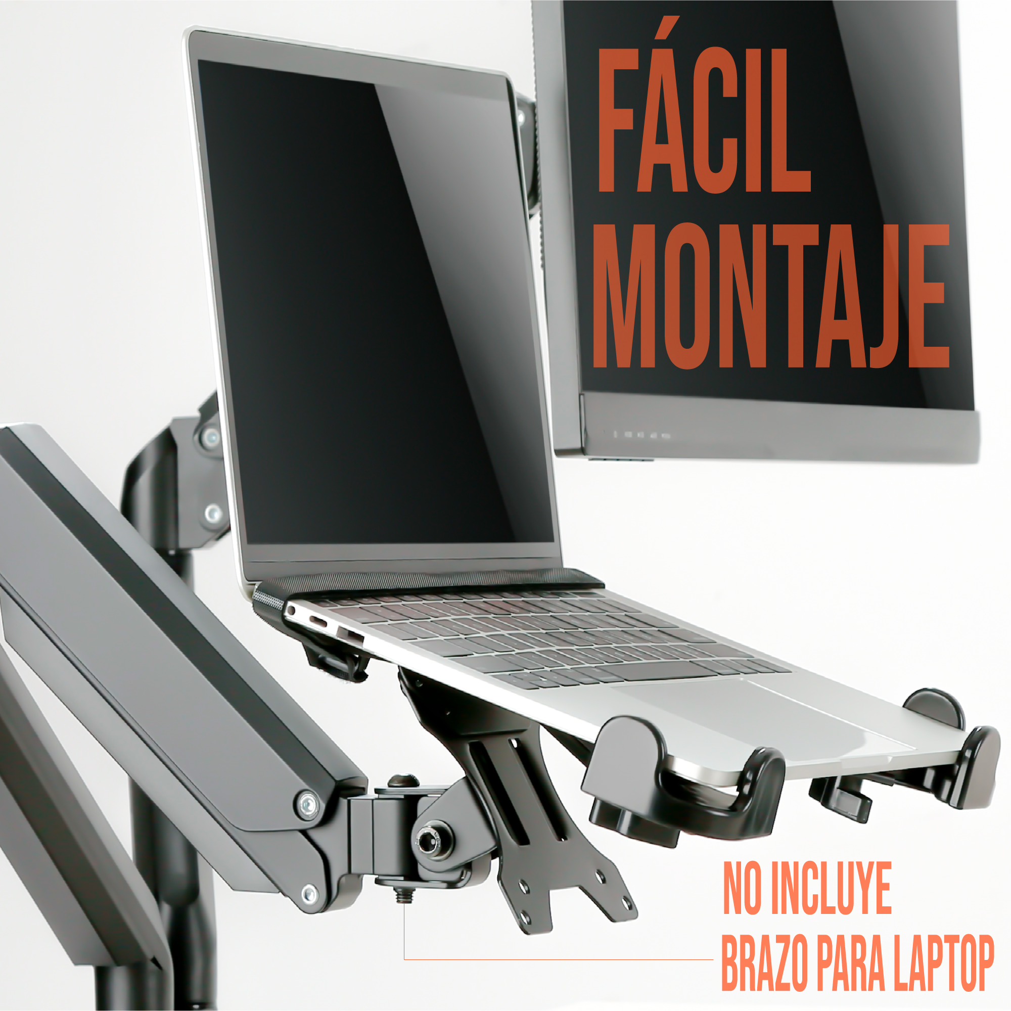 Bandeja De Adaptación Vesa Universal para Laptop Holder Ajustable