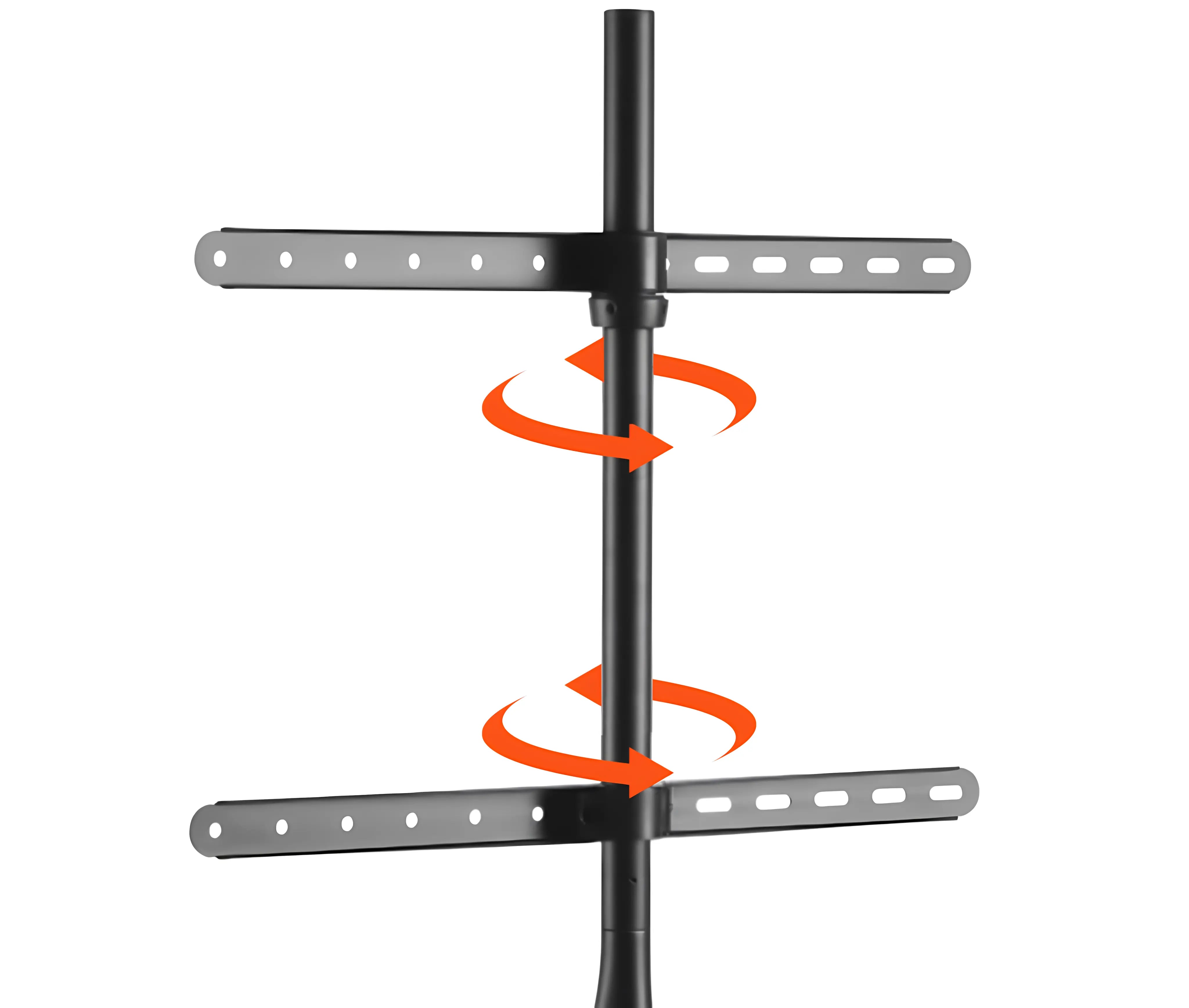 Pedestal Trípode de Madera para TV 42 a 55 Pulg / VESA Max 600x400mm / Carga 32 kg