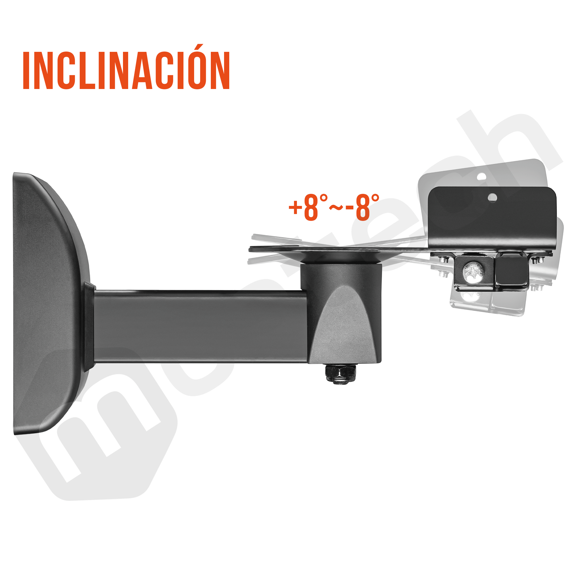 Rack Ajustable Universal de Pared para Altavoz (PAR)