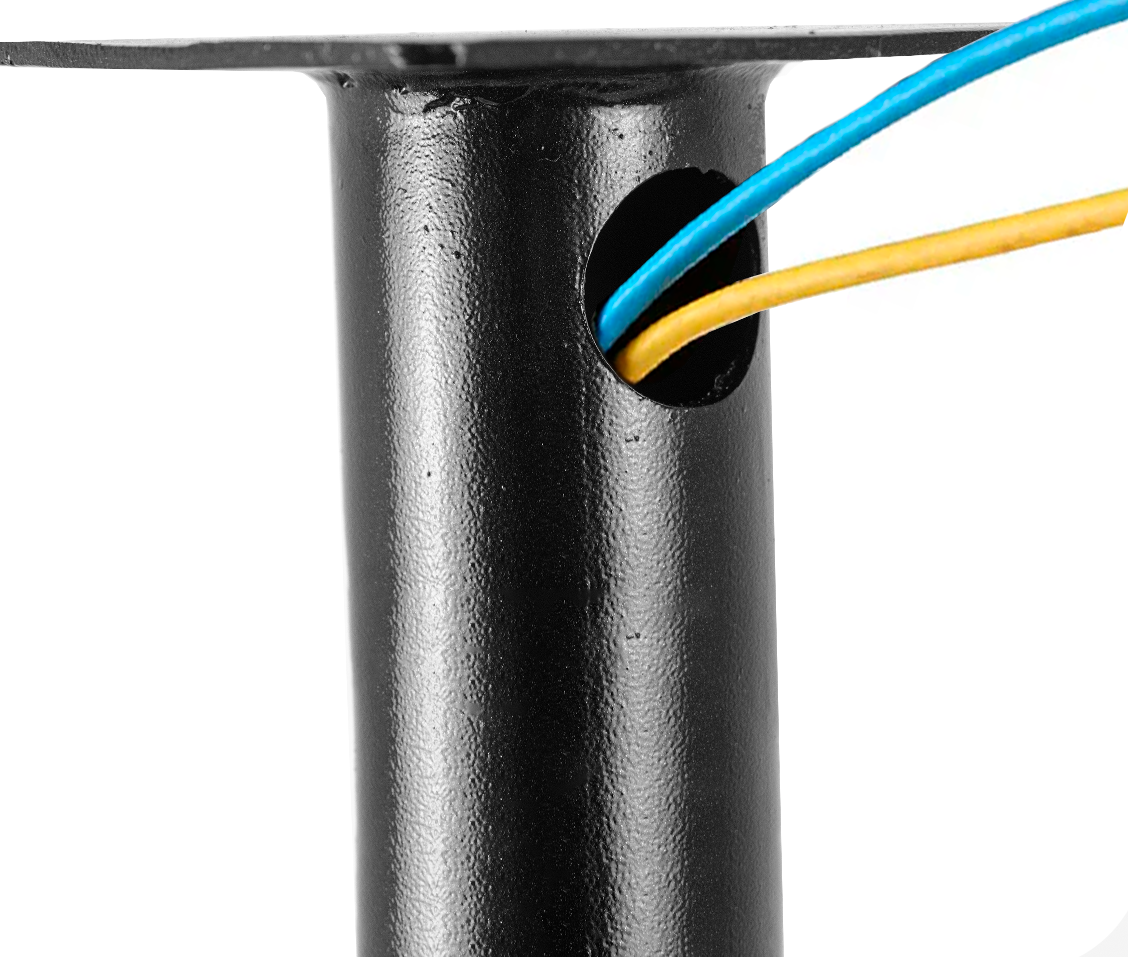 Soporte Techo para Proyector Tipo Jaula Antirrobo 34x28x13.8cm / Altura Tubo 38~63 cm