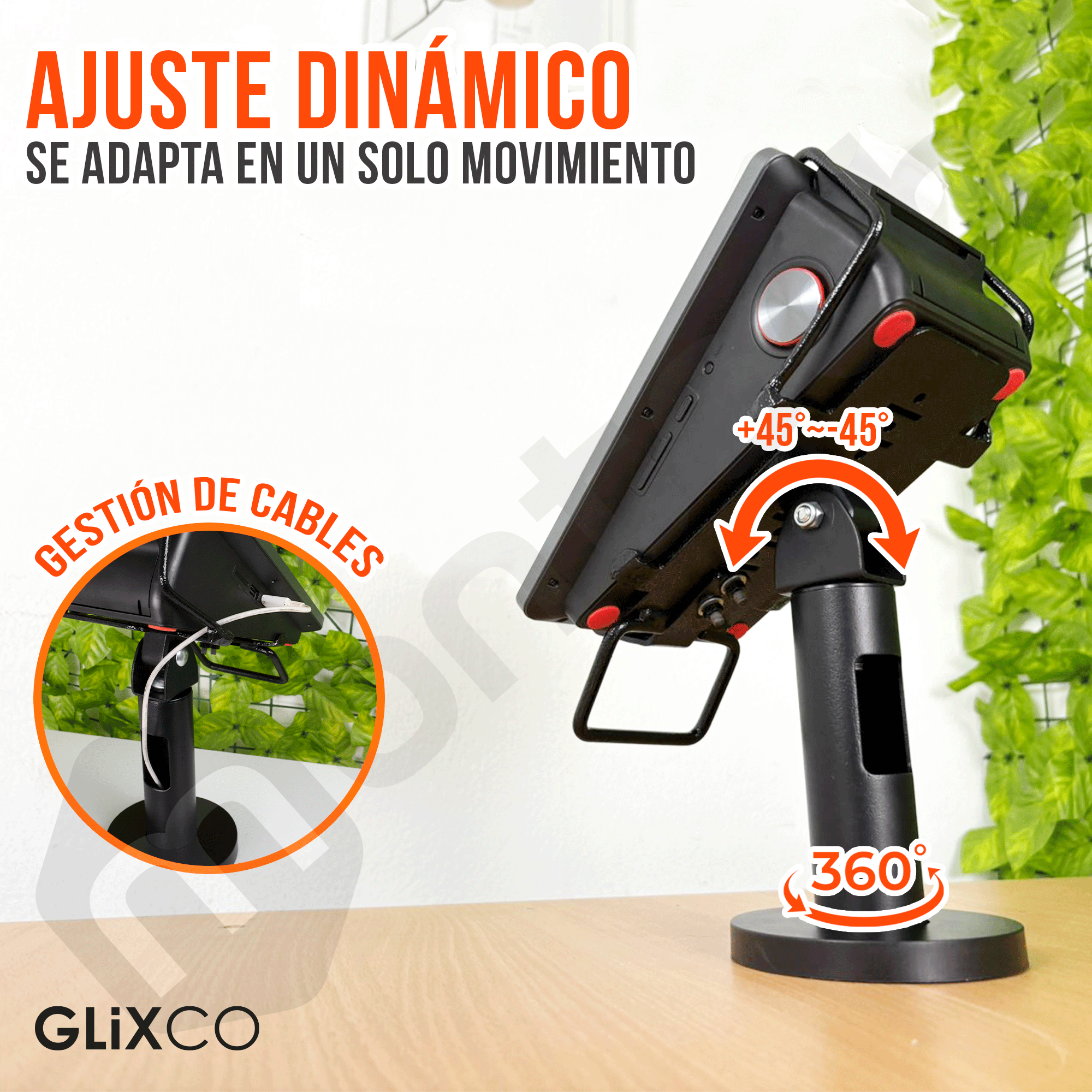 Soporte Antirrobo para POS IMin M2Max