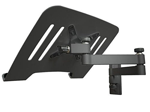 Rack Soporte Doble Brazo con Gas Spring de Escritorio para Monitor Apple iMac 24" M1 Chip y Laptop 10 a 15 Pulg / Puerto USB y Audio