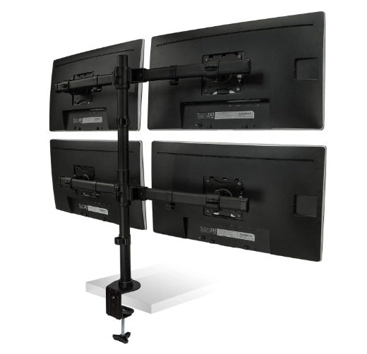 Soporte de escritorio para 4 monitores