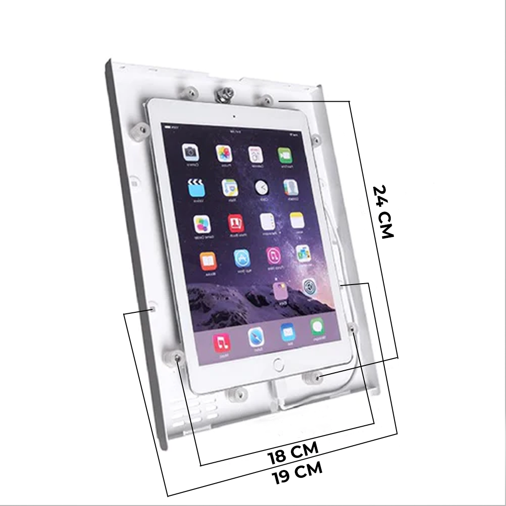 Soporte fijo con seguridad para Tablet iPad 9.7 - Pared