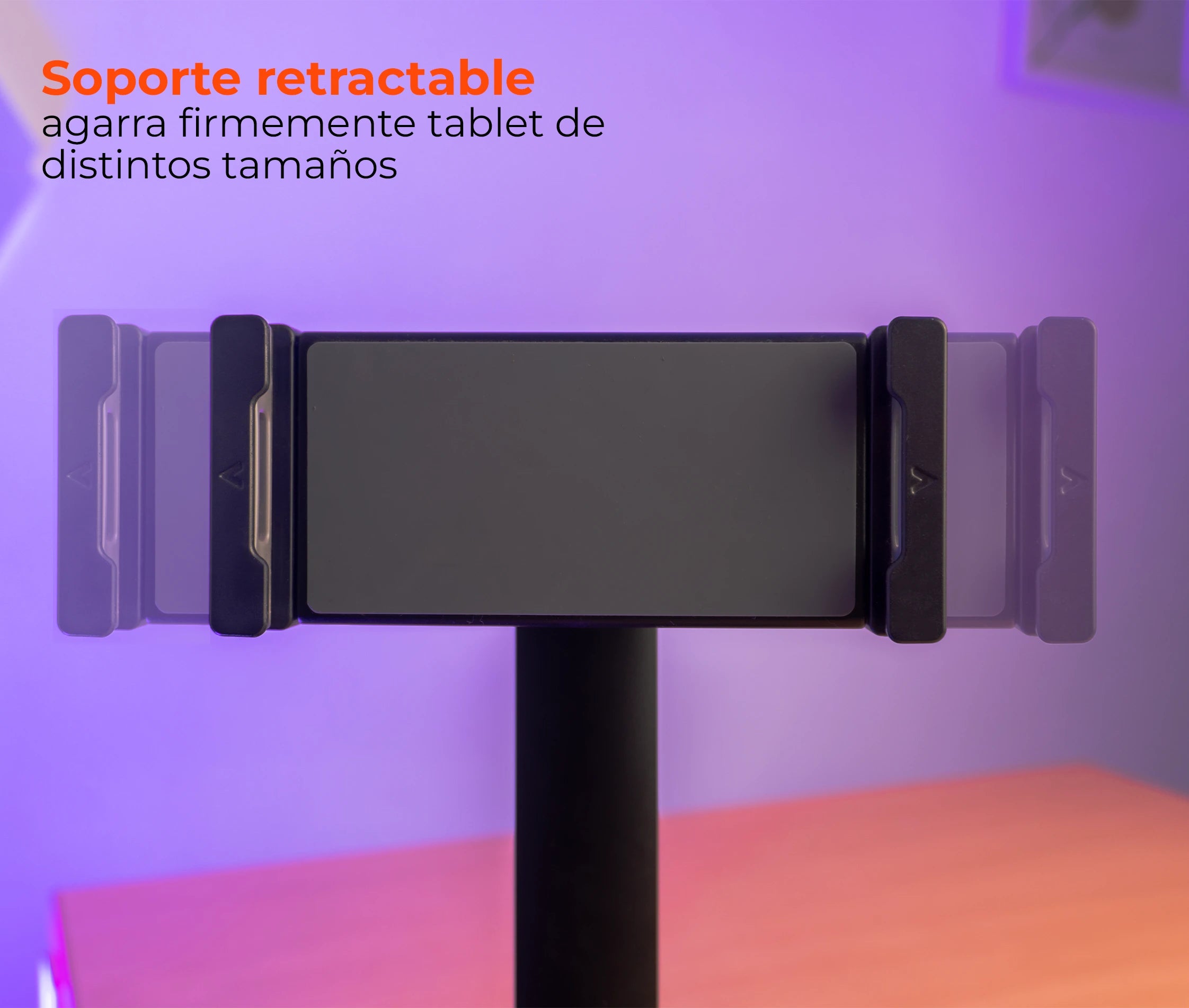 Soporte Base de Escritorio Universal para Tablet 4.7 a 12.9 Pulg