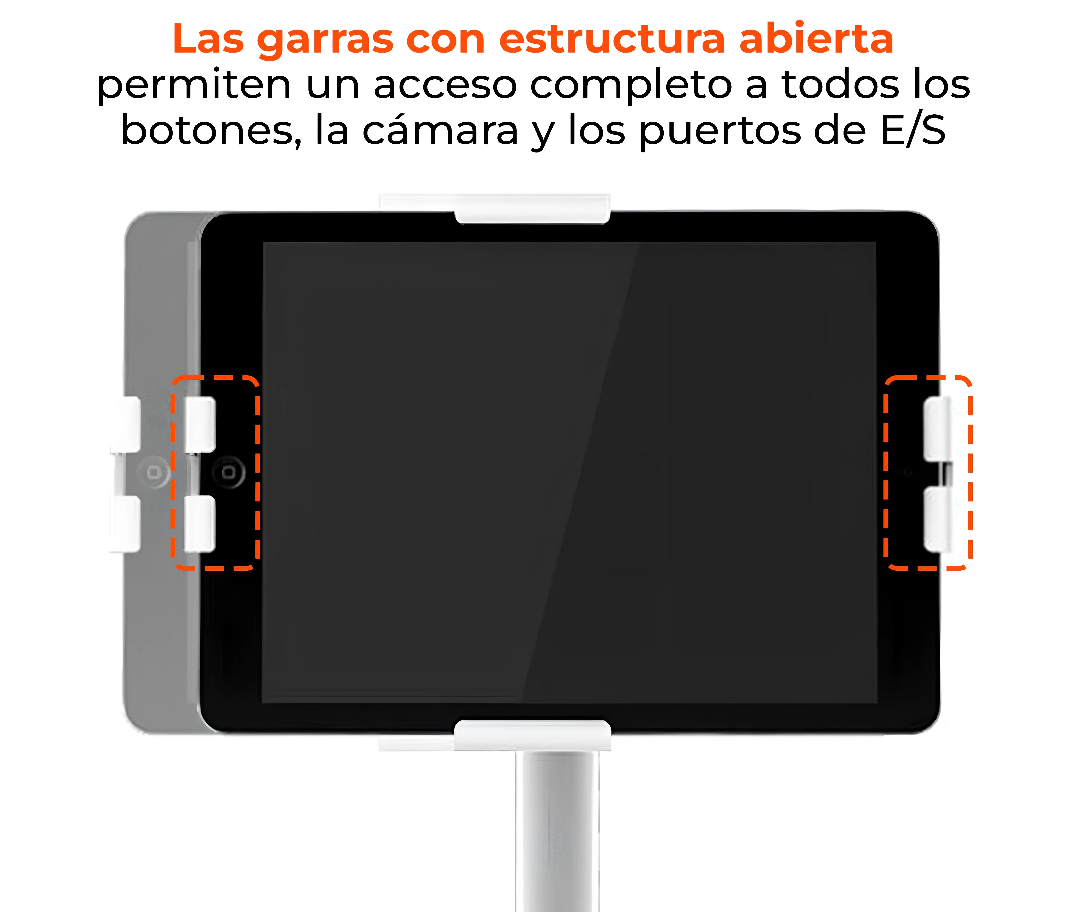 Soporte Universal Antirrobo para Tablets 7.9 a 10.5 Pulg