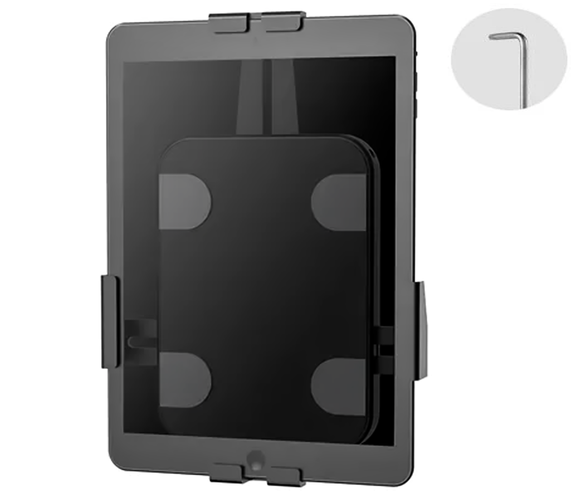 Soporte de Pared Universal Antirrobo para Tablets 7,9"-10.5"