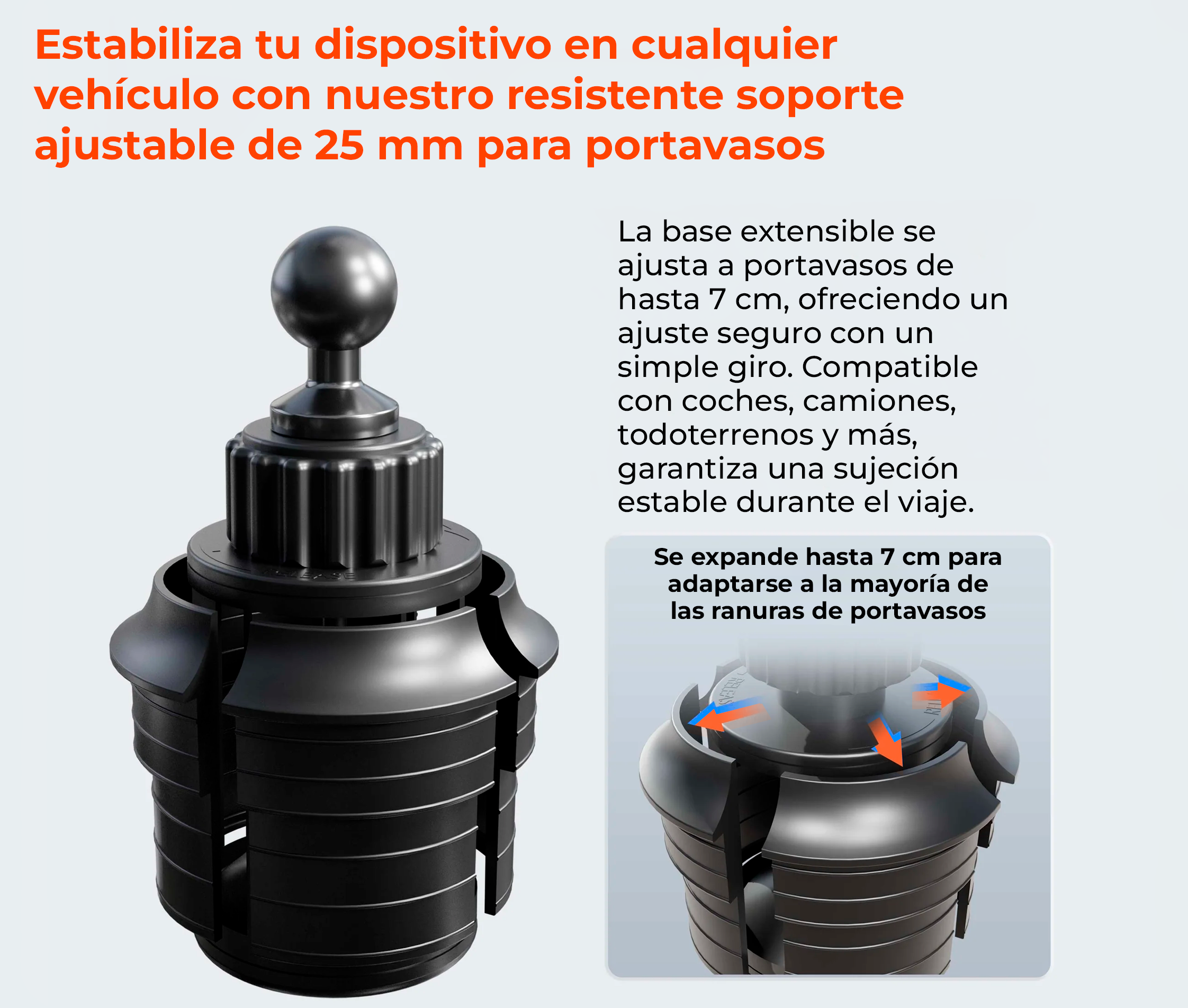 Soporte para Tablet Slim-Grip para Automóvil