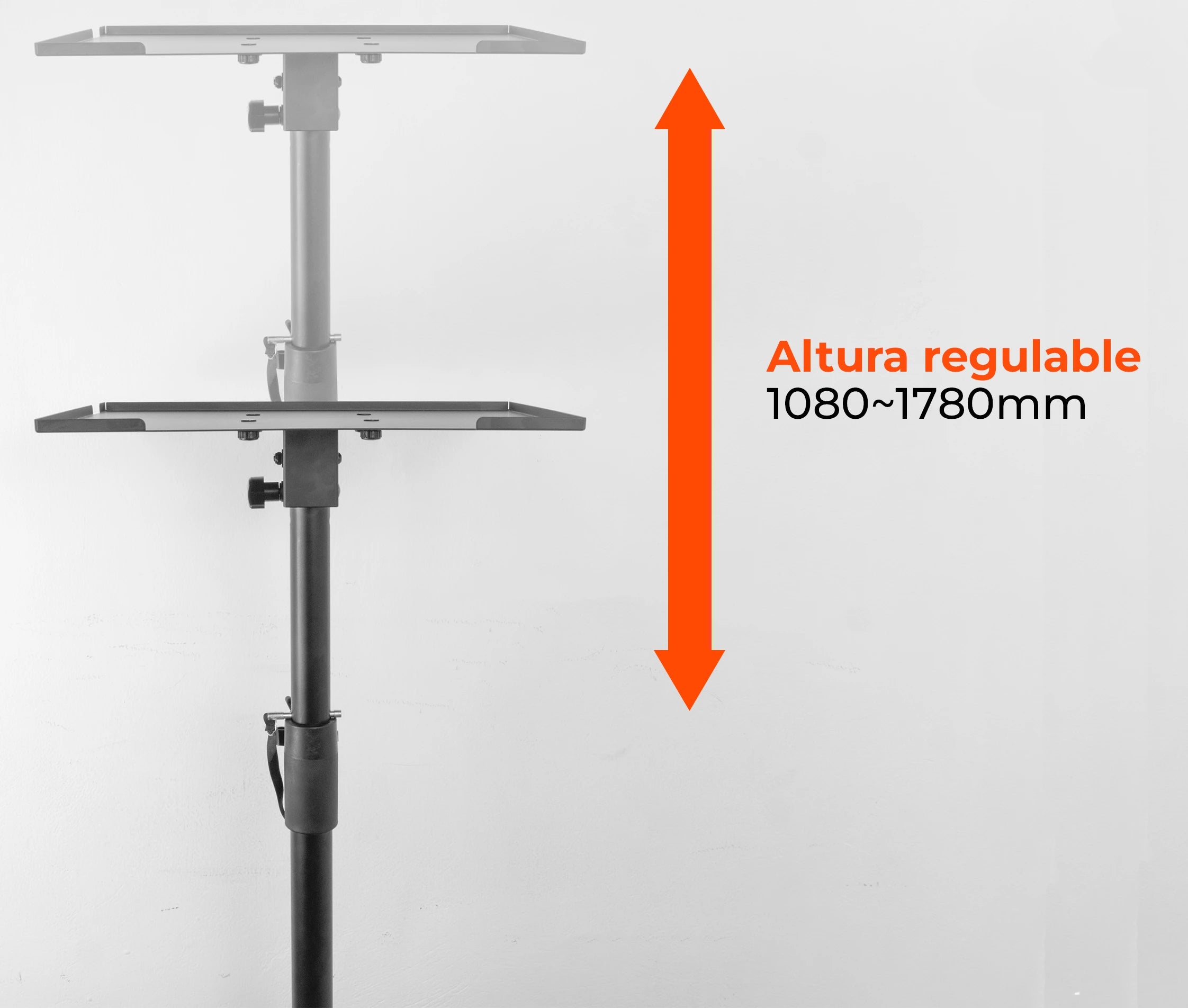 Pedestal Trípode para Laptop / Altura regulable 108~178 cm