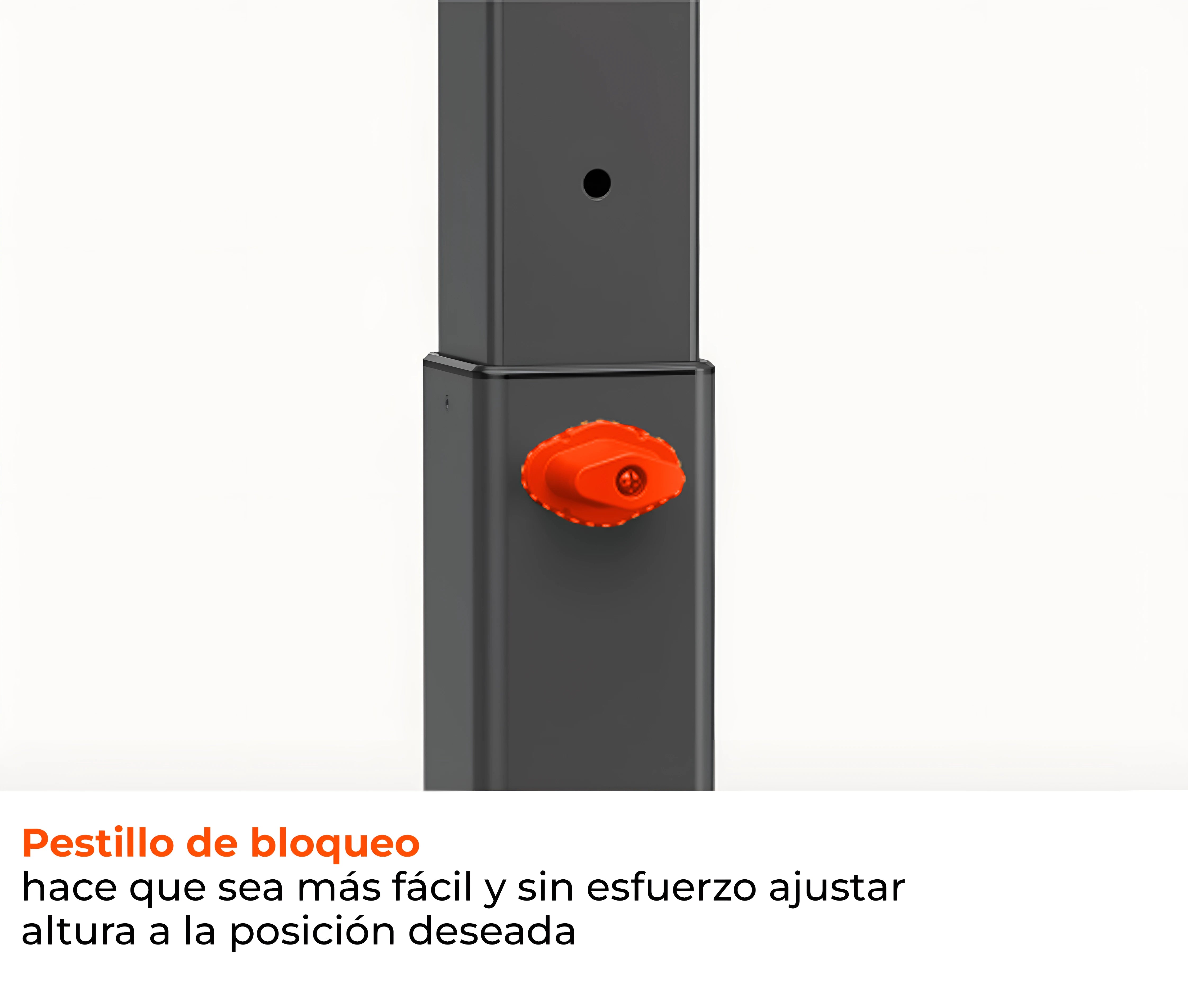 Pedestal con Rotacion Vertical y Horizontal para TV 37 a 70 Pulg / Rotación 90° / VESA Max 600x400mm / Carga 50 kg