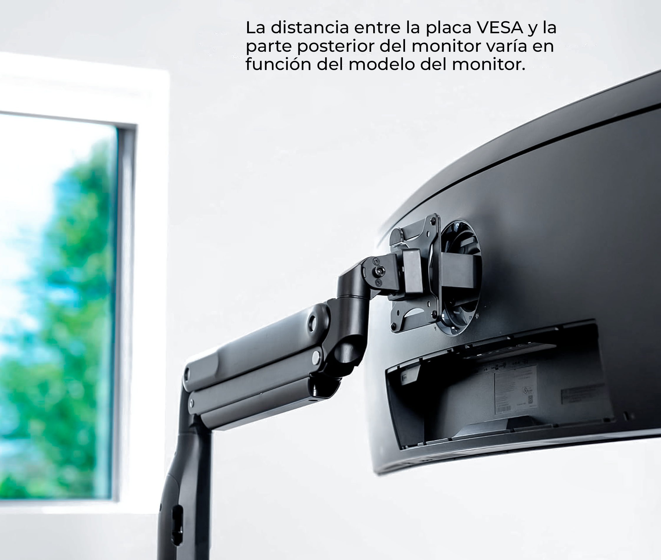 Soporte Adaptador VESA para Monitores Samsung 49 Pulg Neo G9, G65B, G70A, G75T, G85NB, CRG9, CHG9, CHG90, and Odyssey G9
