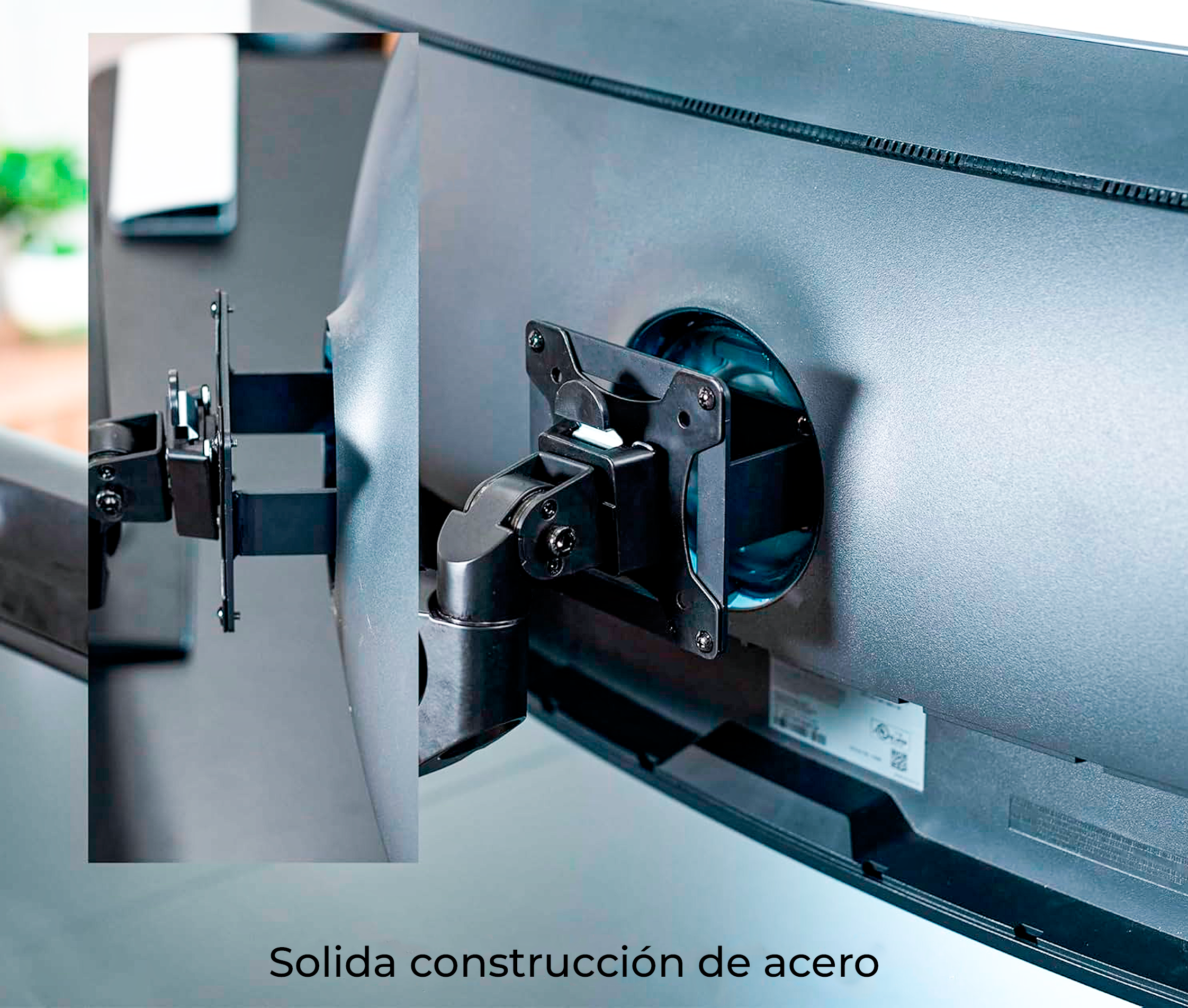 Soporte Adaptador VESA para Monitores Samsung 49 Pulg Neo G9, G65B, G70A, G75T, G85NB, CRG9, CHG9, CHG90, and Odyssey G9