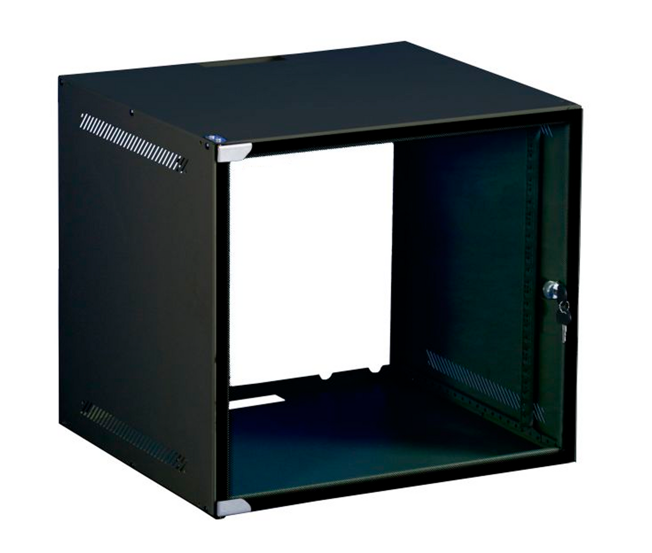 Gabinete de pared para Servidor - Modelo Desarmado / 6RU / 28x31x33 cm (AnchoxProf.xAlt.)