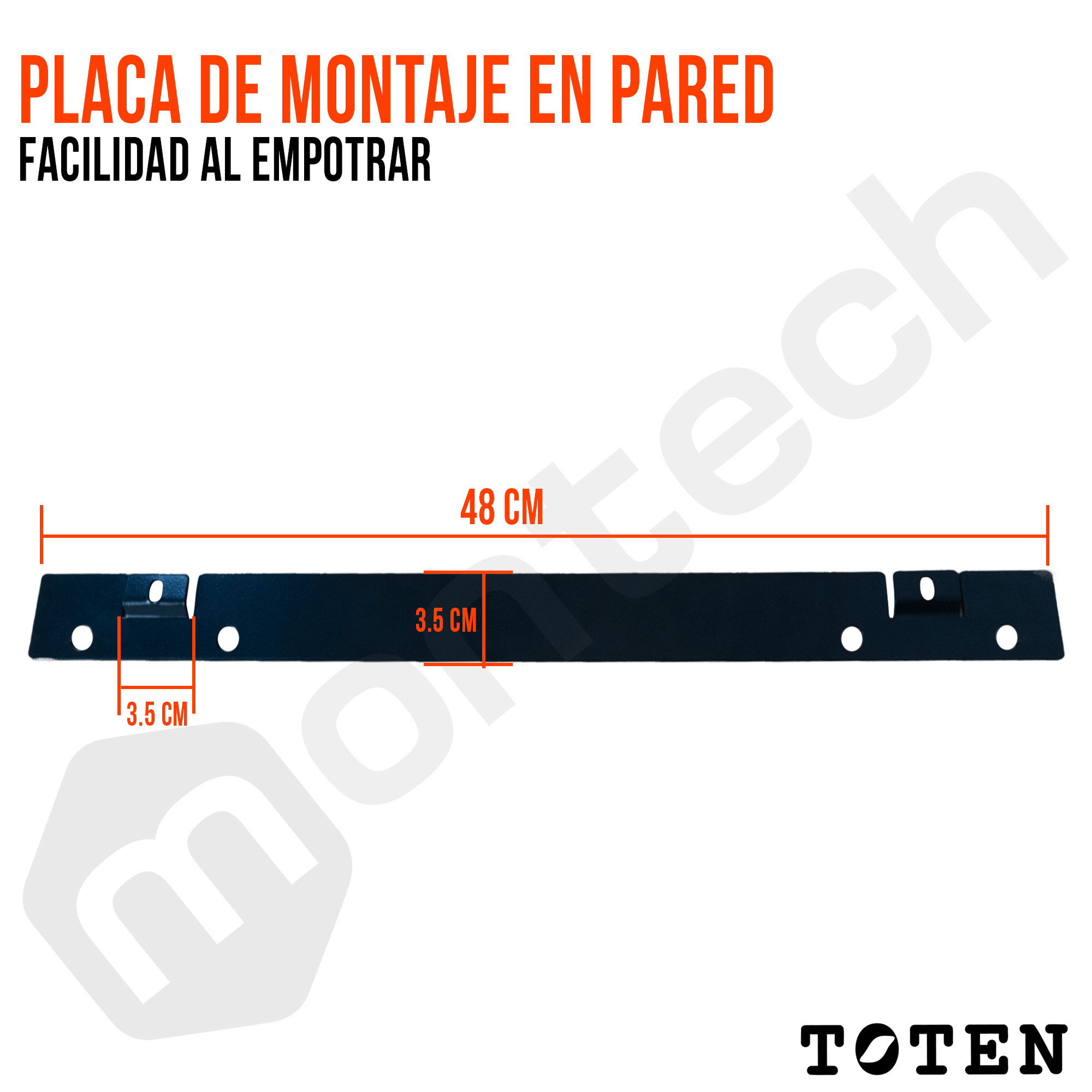 Gabinete de Pared para Servidores / 4RU / 52x44x24.5 cm (Largo, ancho y alto)