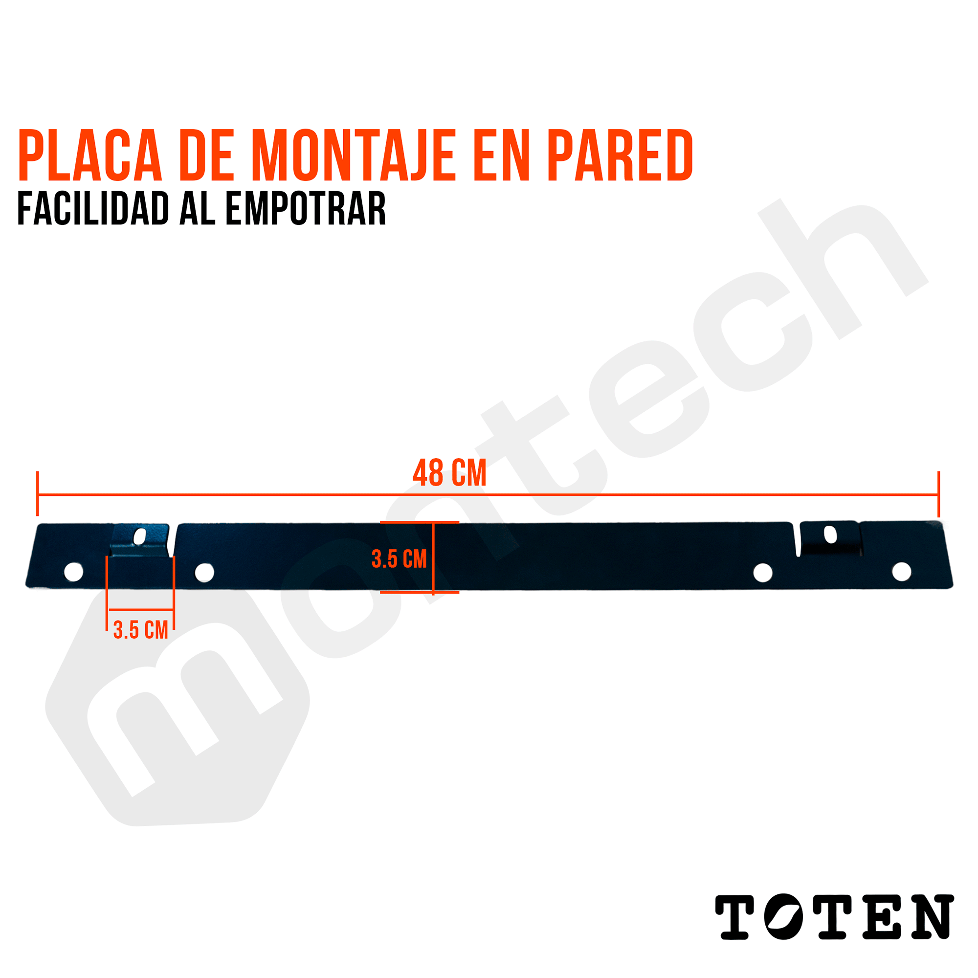 Gabinete de Pared para Servidores / 6RU / 52x43.5x33 cm (Largo, ancho y alto)