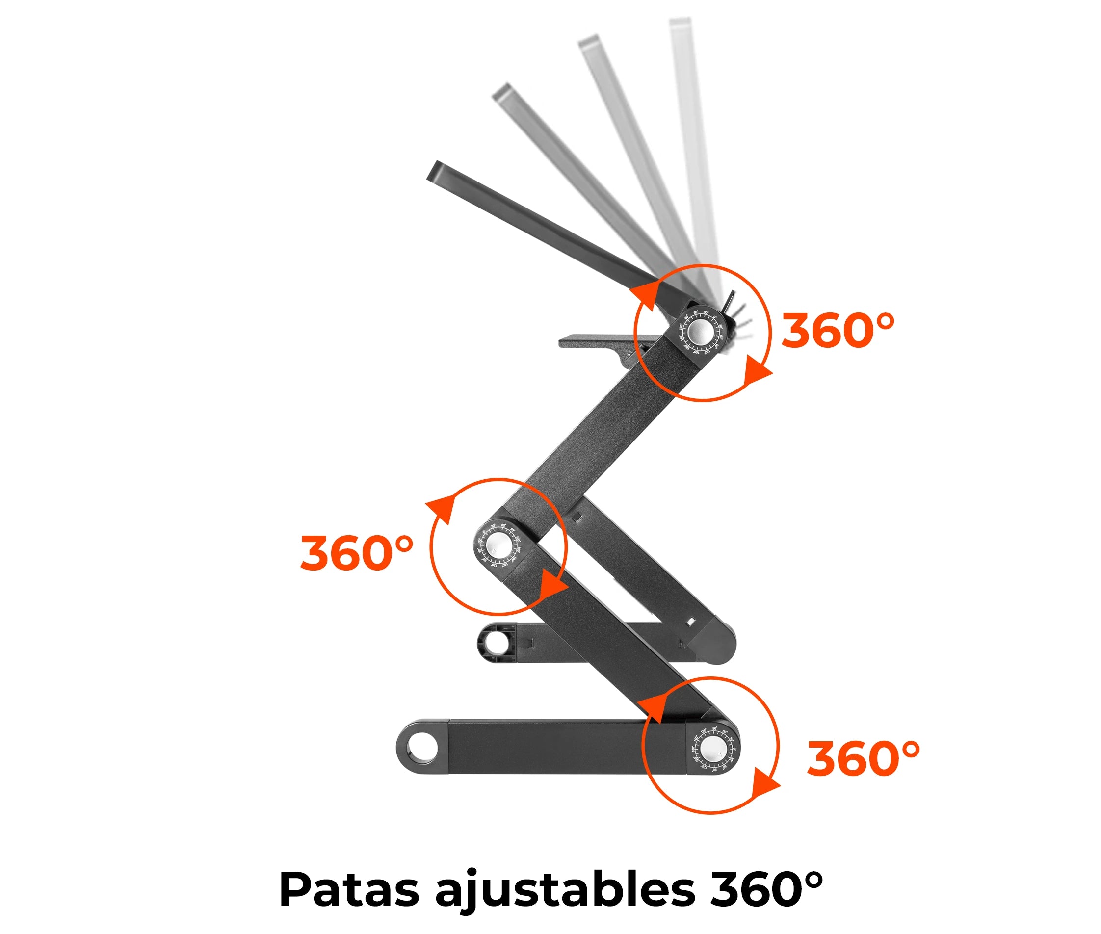 Soporte Mesa Plegable para Laptop - Altura Regulable