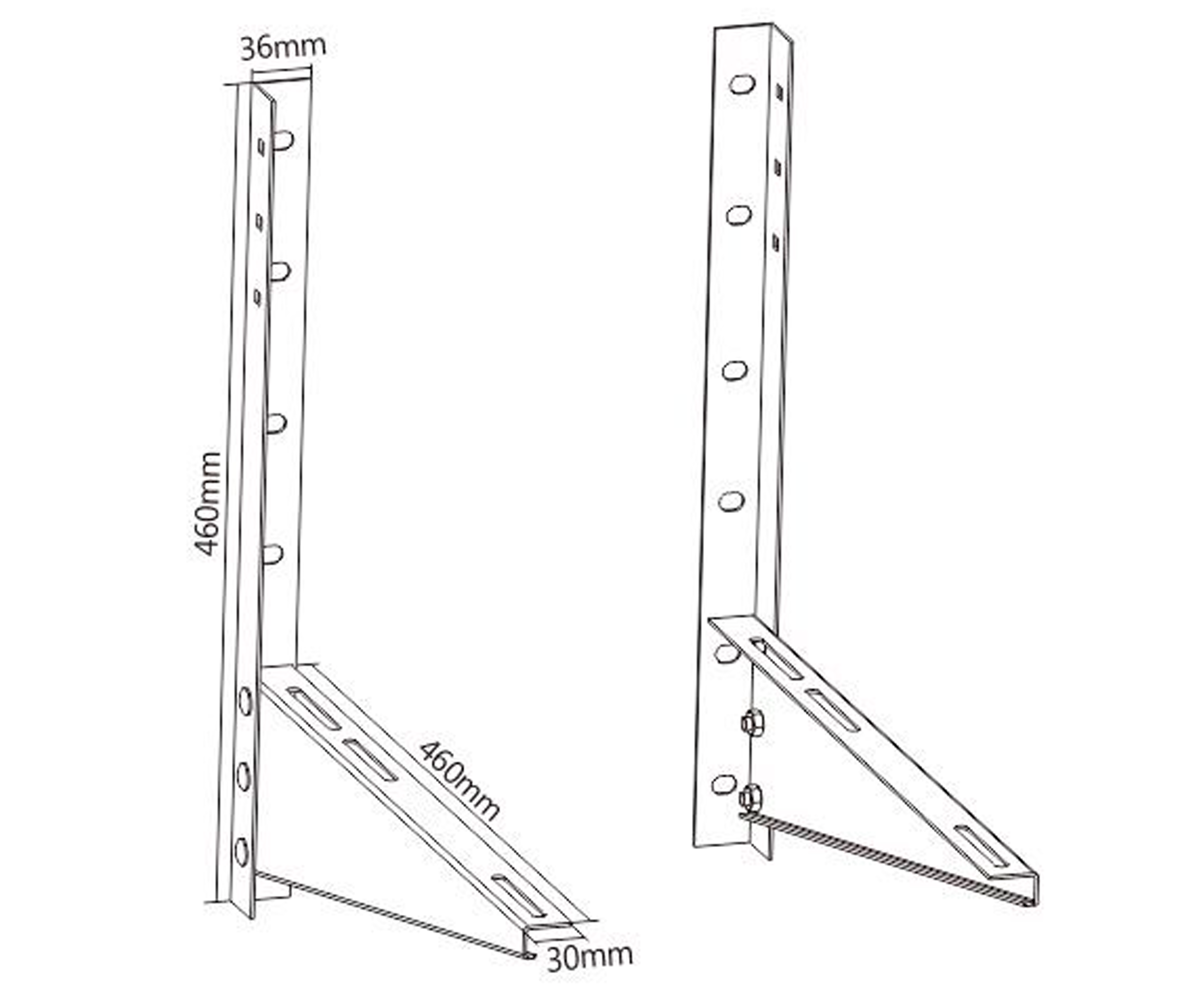 Soporte para Aire Acondicionado Exterior