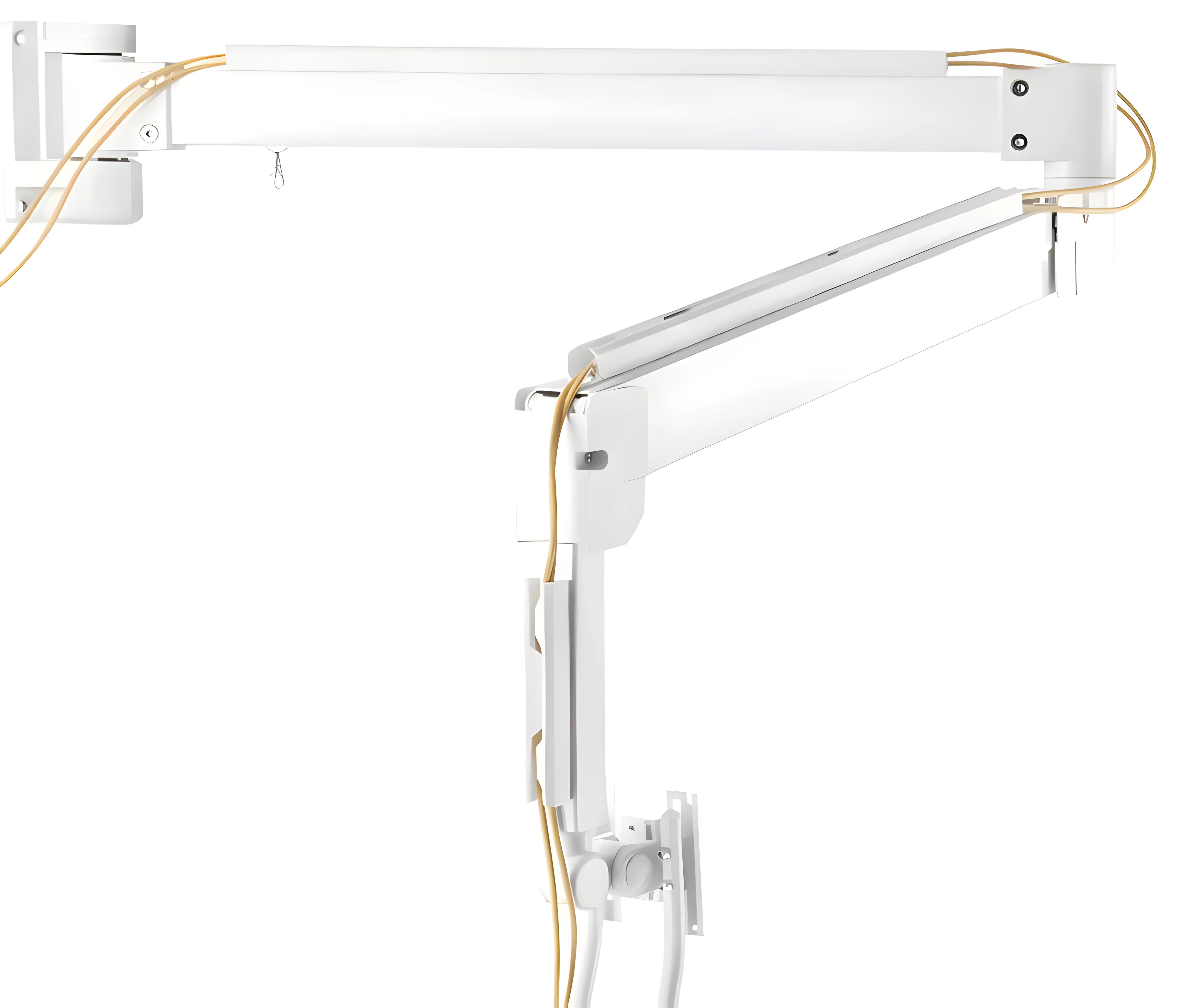 Rack Soporte con Brazo Ergonómico de Pared para Monitor 17 a 32 Pulg / Uso Médico y Hospitalario