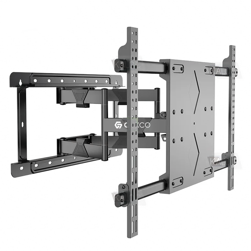 Rack Giratorio con doble brazo articulado TV interactiva 65 a 140 Pulg / Carga 140 kg / VESA Max 1000x600mm