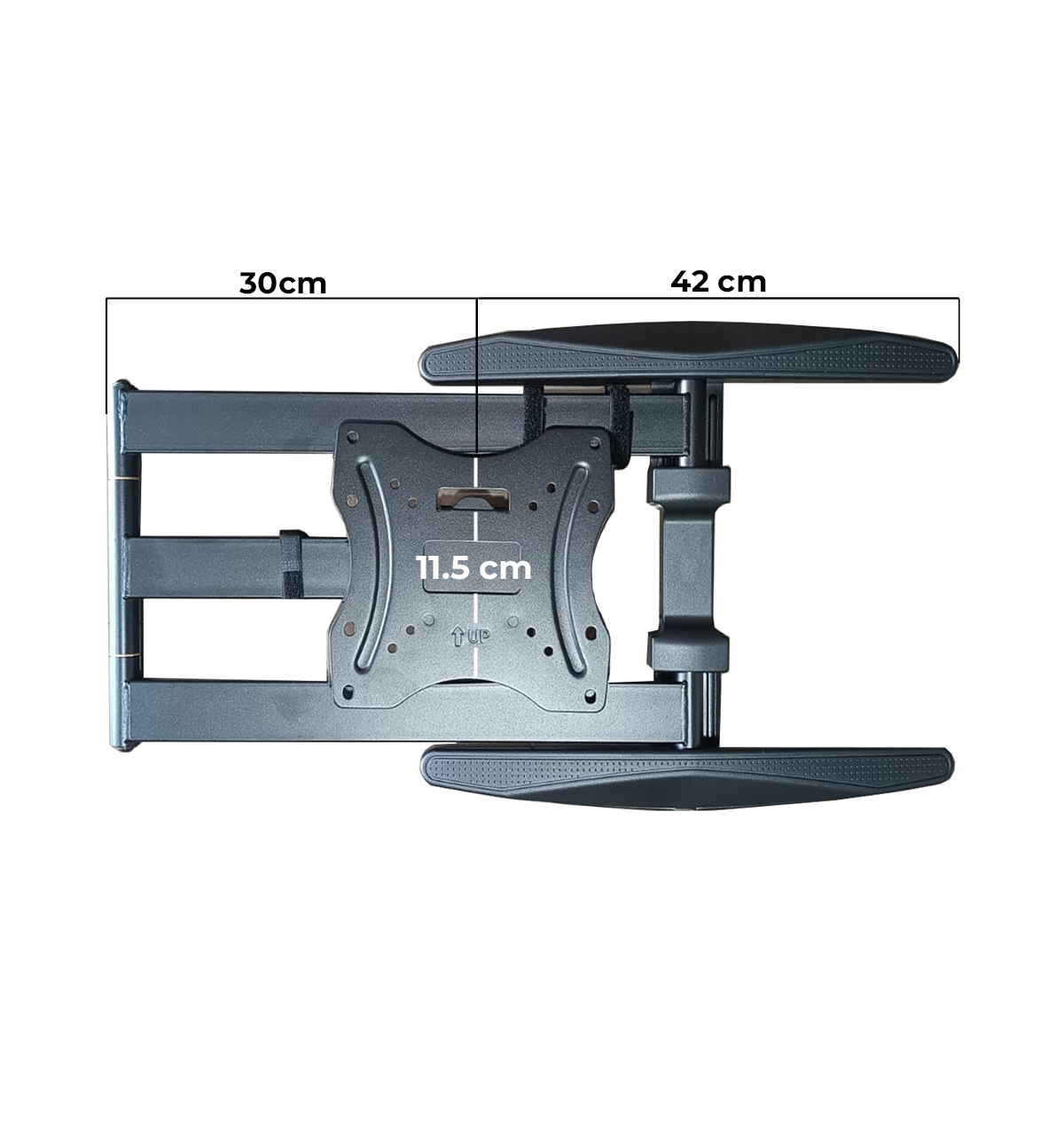 Rack Giratorio TV 30 a 70 Pulg / VESA Max 600x400mm / Carga 45 kg / Brazo extendido 83cm