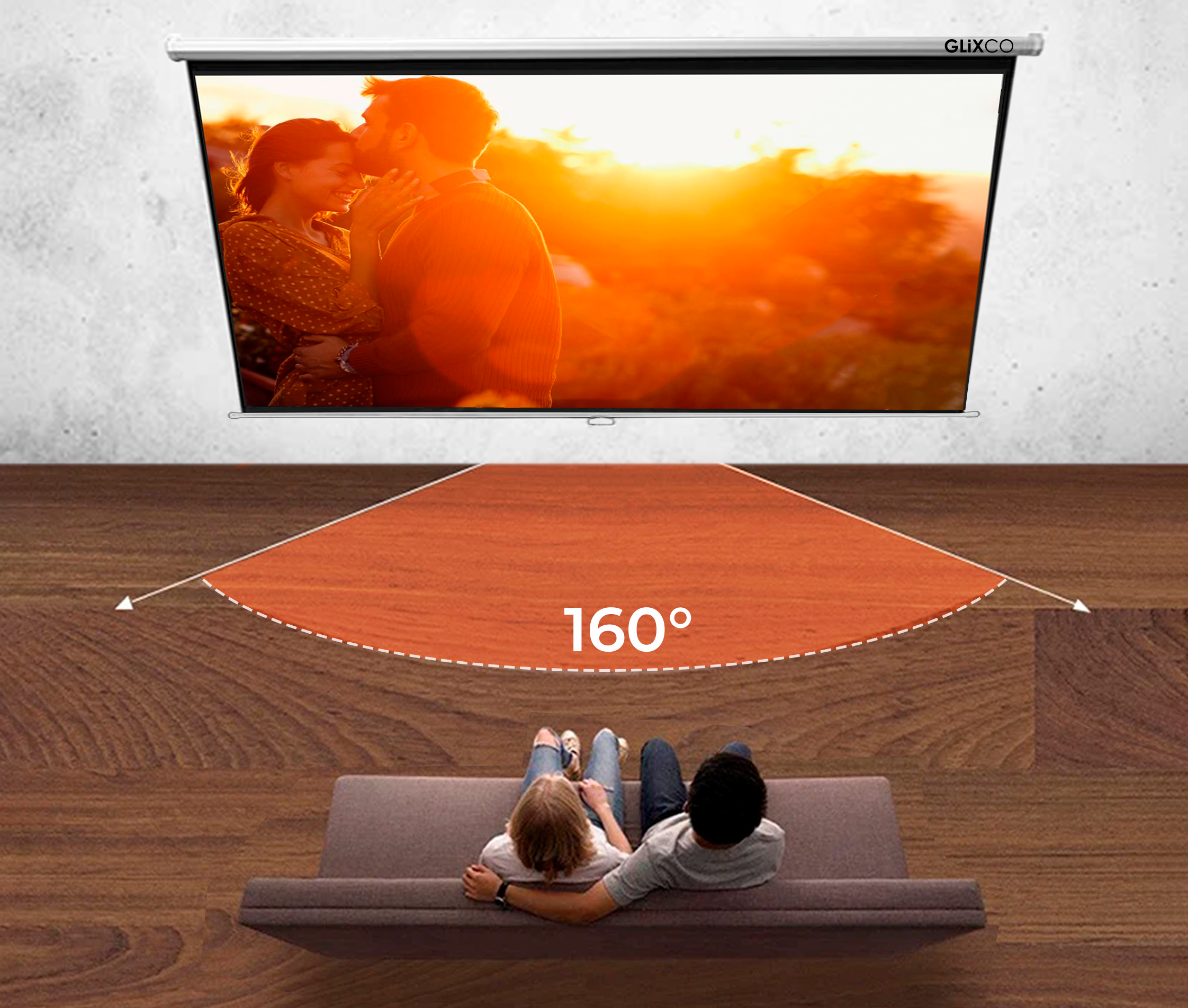 Ecran Manual 100 Pulg (4:3) 2.0x1.50 m / Vinil