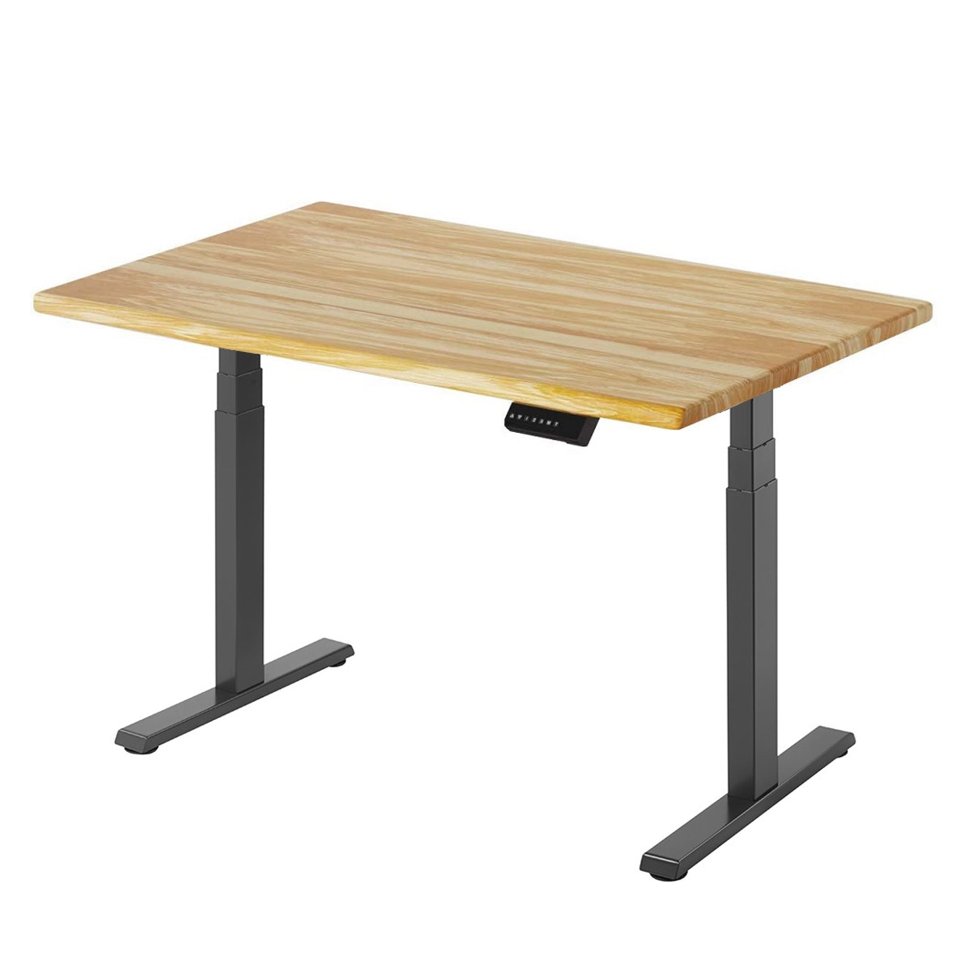 Escritorio Eléctrico + Tablero Melamina 150 x 71 cm Espesor 25mm / Doble Motor / Carga 125 kg /Altura Regulable para trabajar Sentado y Parado