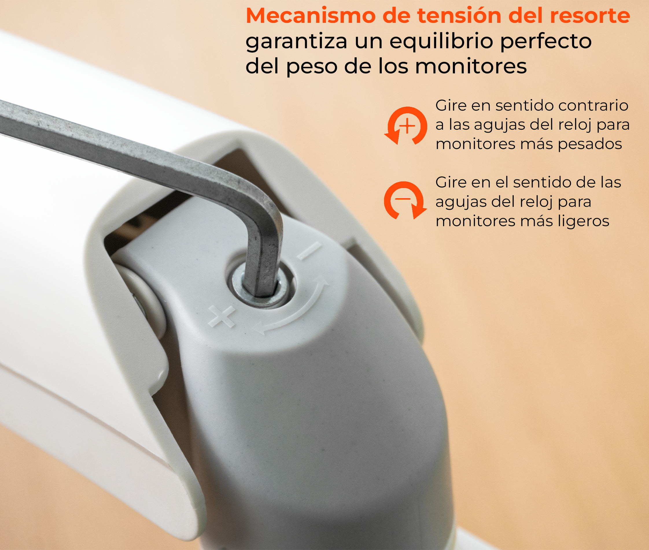 Rack Soporte Doble Brazo de Escritorio 2 Monitores 17 a 32 Pulg