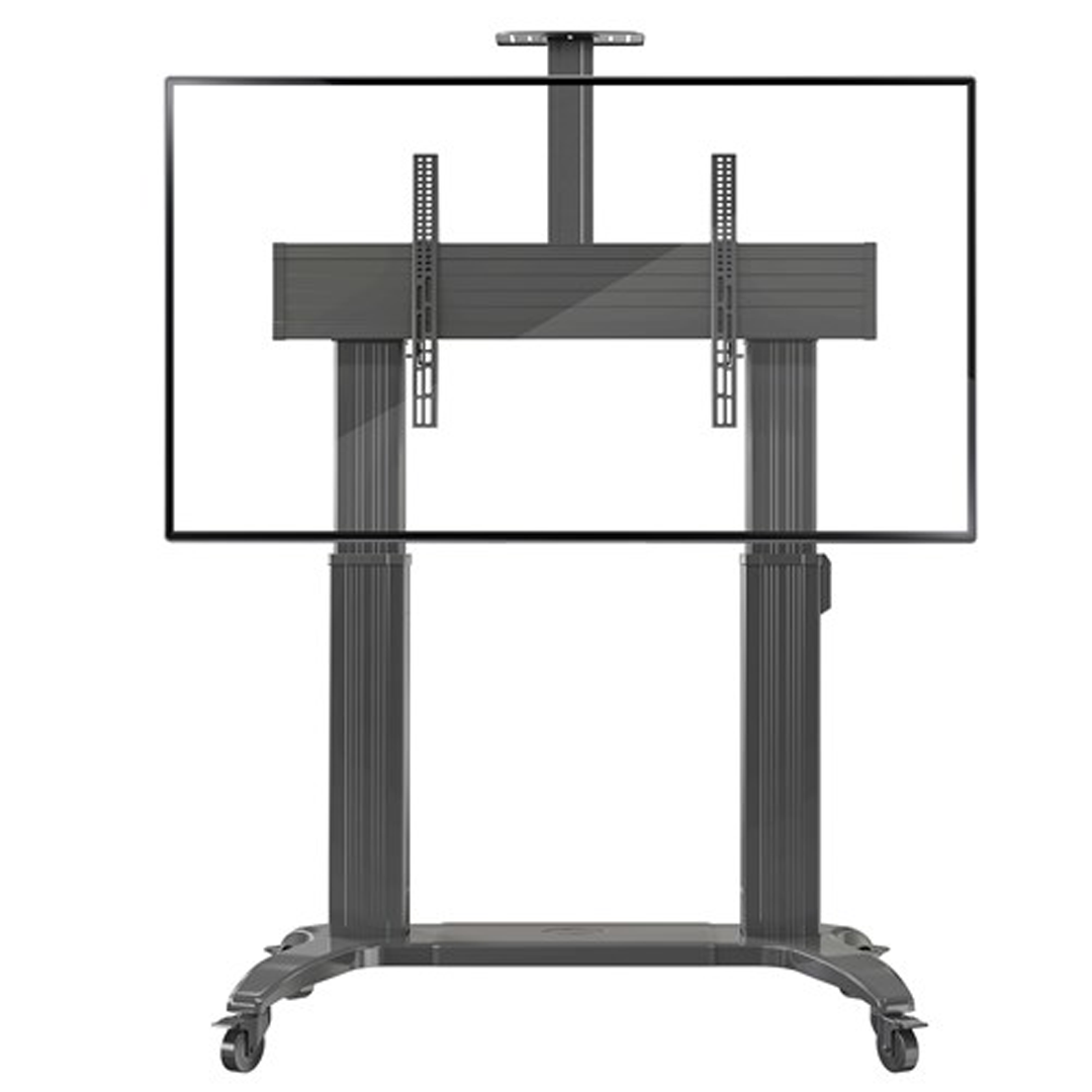 Pedestal Eléctrico Motorizado con Ruedas para TV 75 a 110 Pulg / VESA Max 1000x600mm / Carga 136 kg