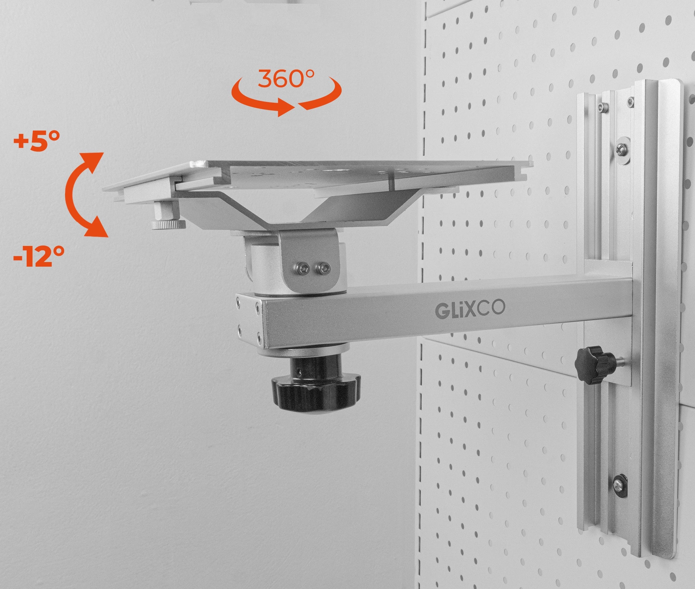 Soporte de Pared Brazo para Monitor Medico Multiparametro / Altura regulable
