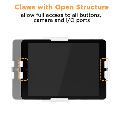 Soporte de Pared Universal Antirrobo para Tablets 7,9"-10.5"