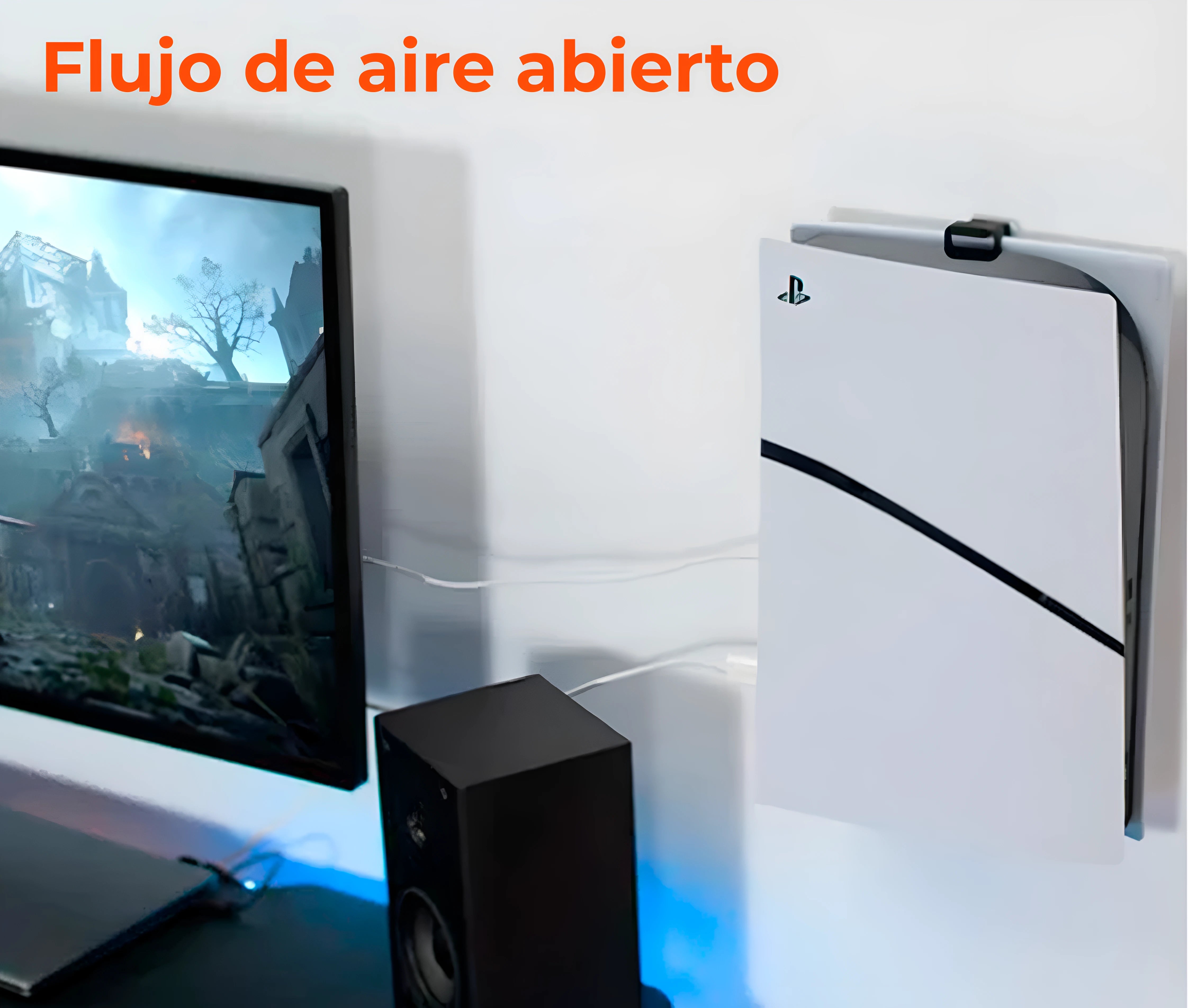 Rack Soporte de Pared para Play Station 5 Slim