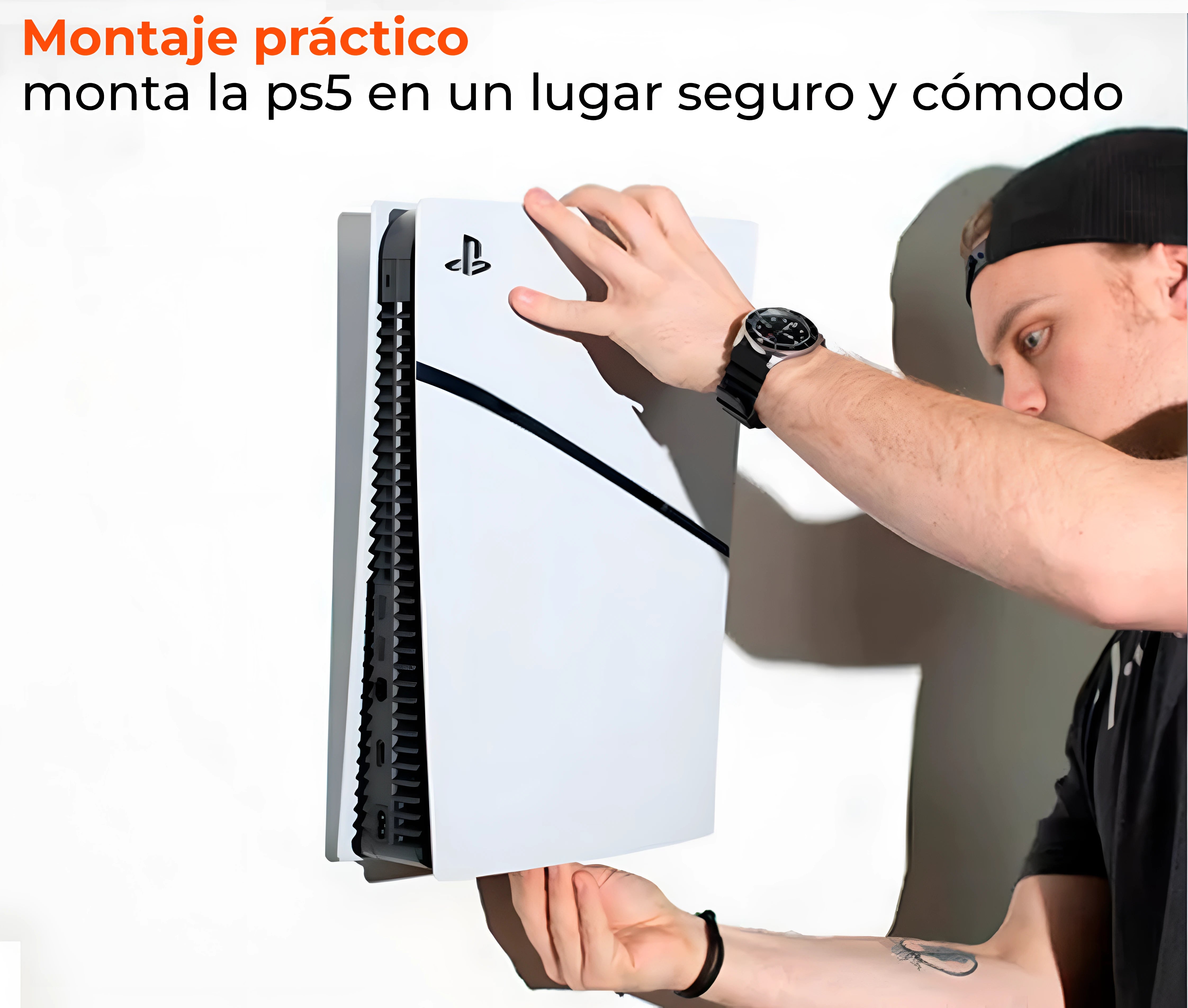 Rack Soporte de Pared para Play Station 5 Slim
