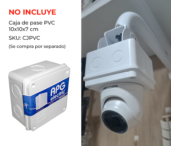 Soporte para Cámara de Seguridad - Montaje en Pared, Techo