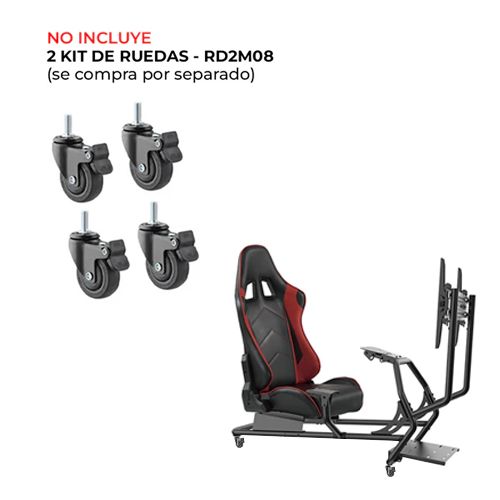 Butaca simulador PLAYSEAT para vídeo juegos de carreras para pantalla 32 a 50 Pulg