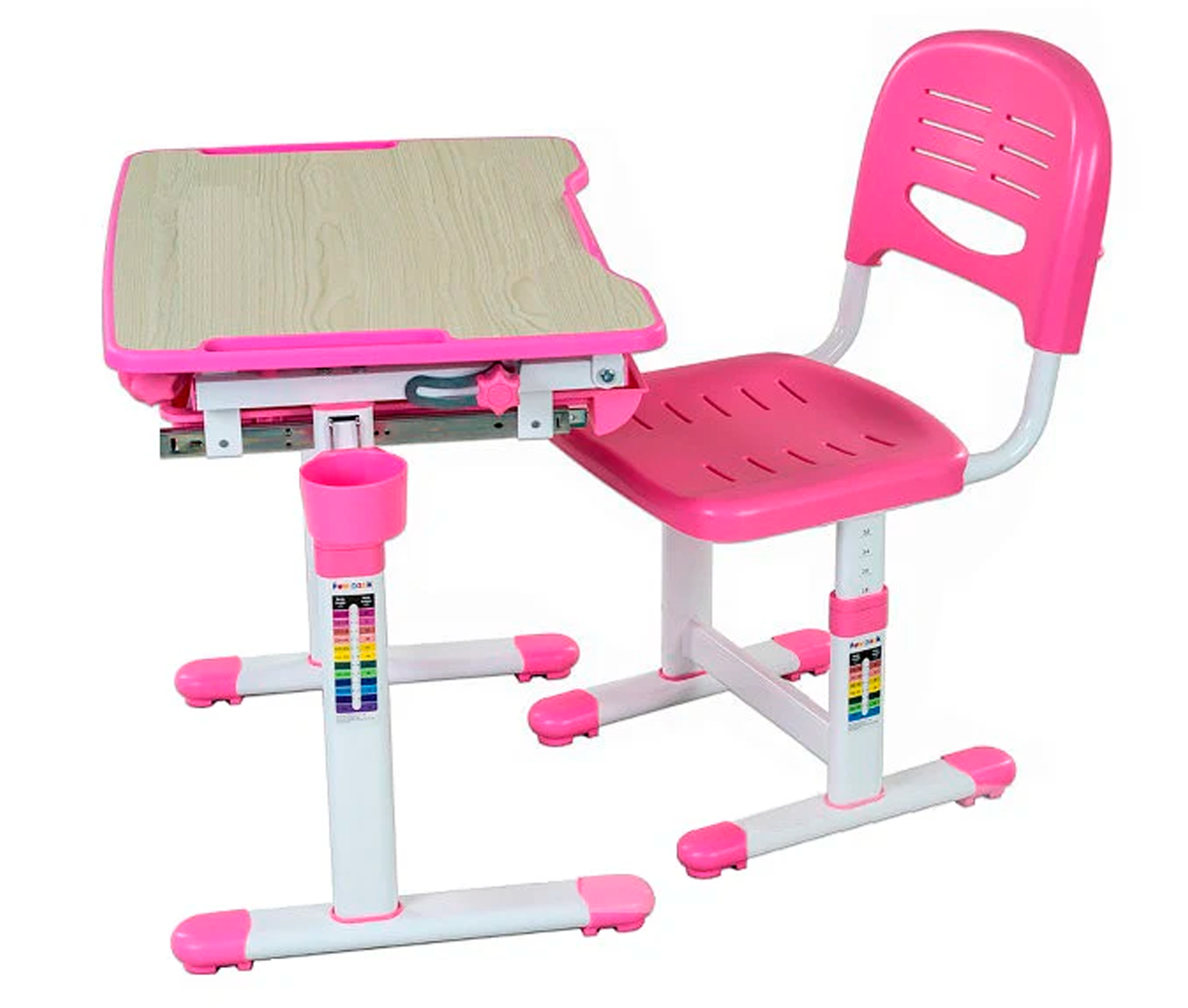 Escritorio y Silla para Niños de 3 a 11 años / Medida 67x48 cm